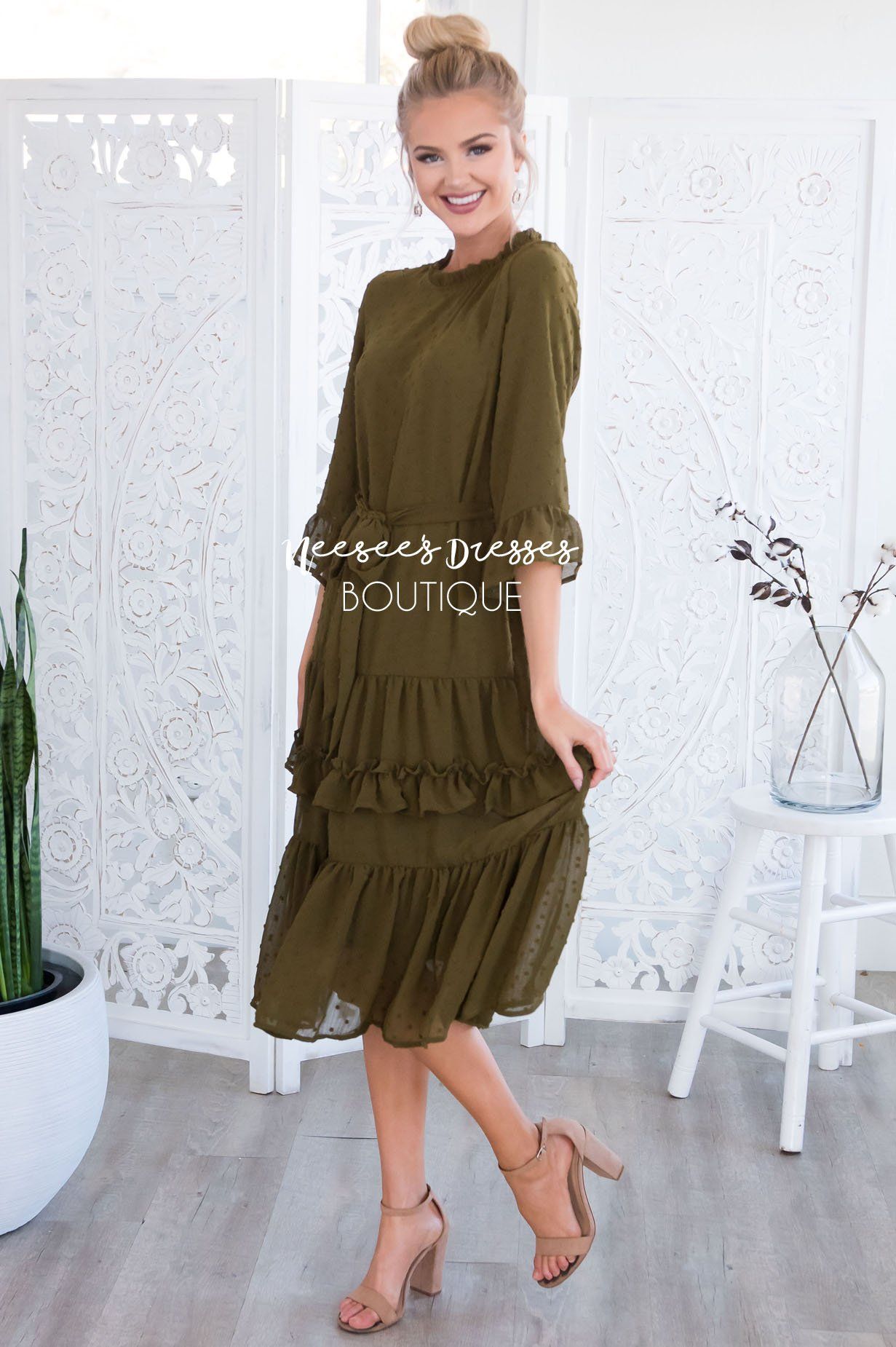 The Afton Modest Dresses vendor-unknown