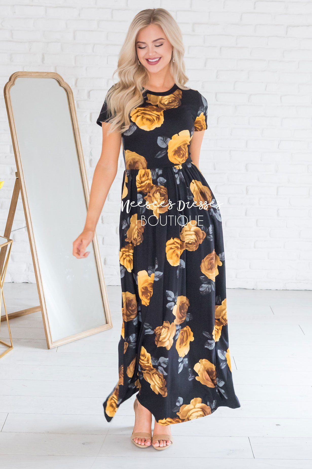 The Amanda Modest Dresses vendor-unknown