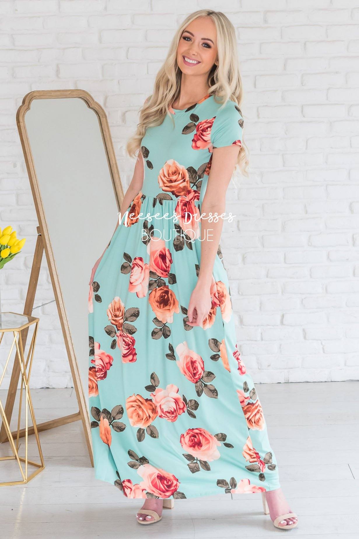 The Amanda Modest Dresses vendor-unknown