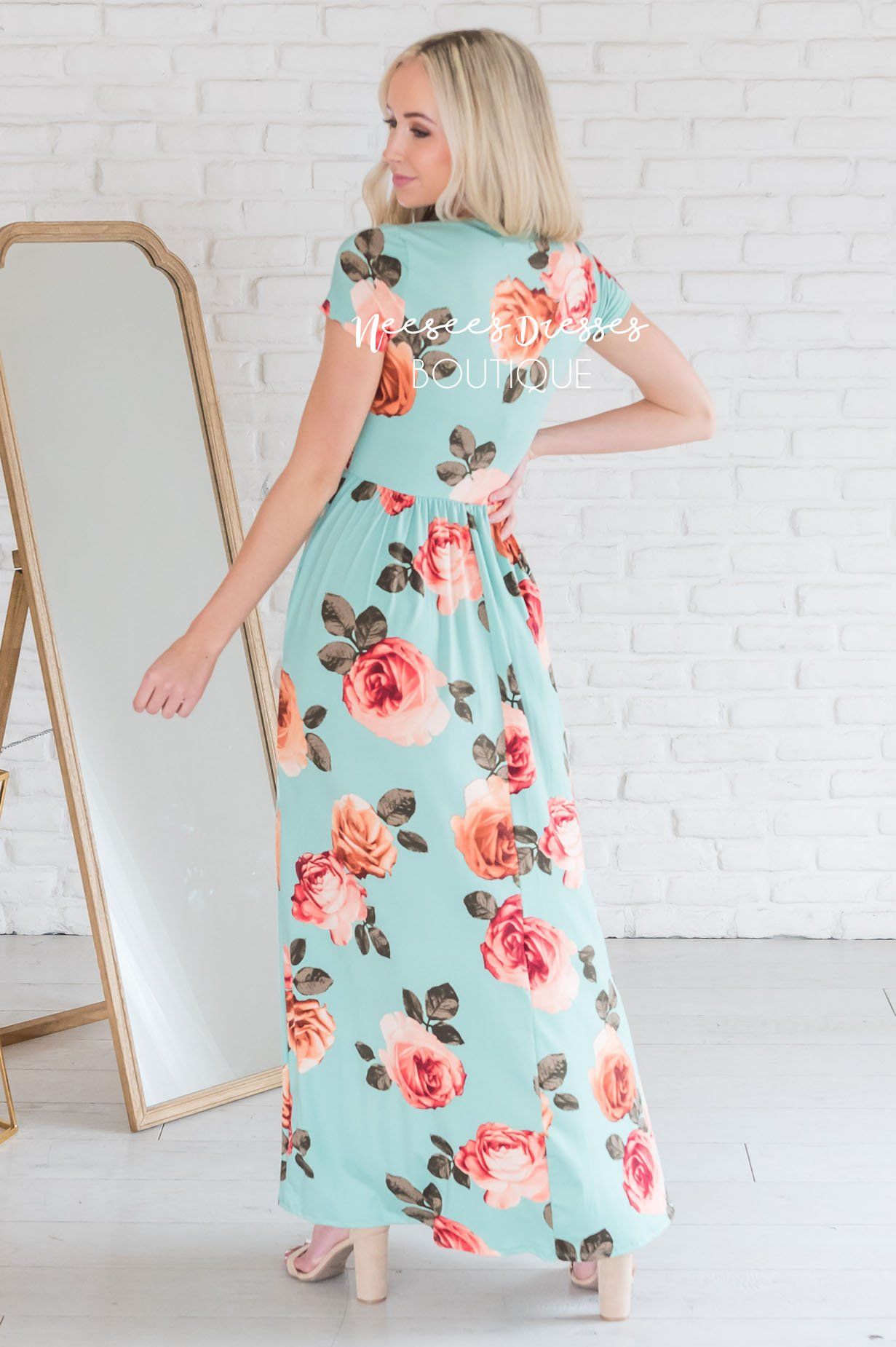 The Amanda Modest Dresses vendor-unknown