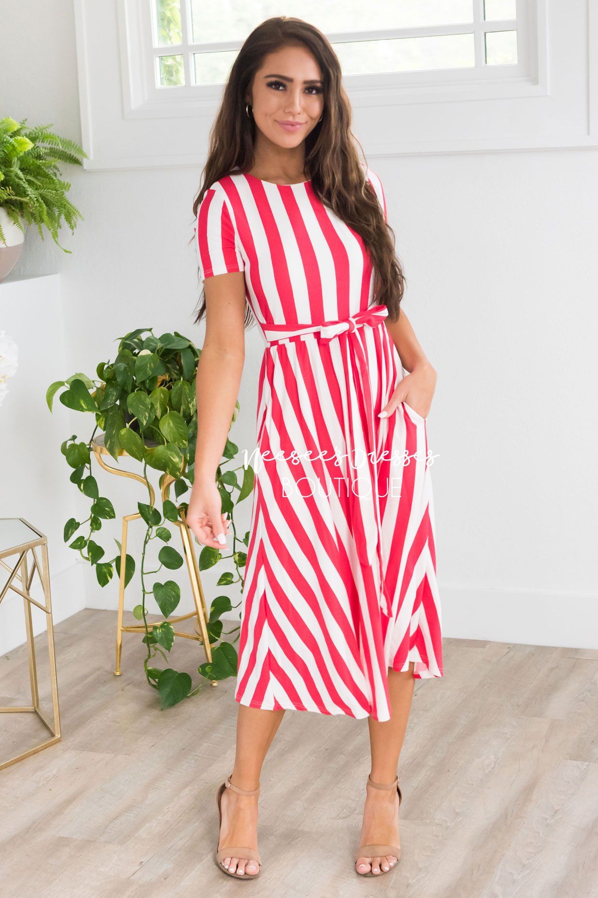 The Amy Modest Dresses vendor-unknown