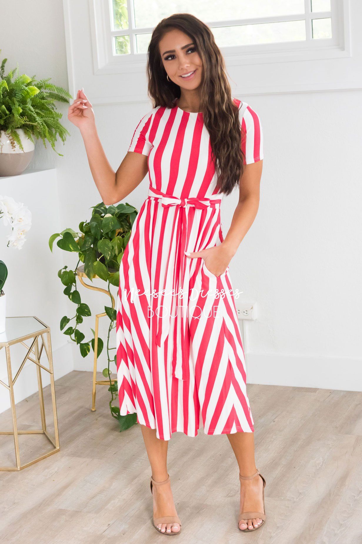 The Amy Modest Dresses vendor-unknown