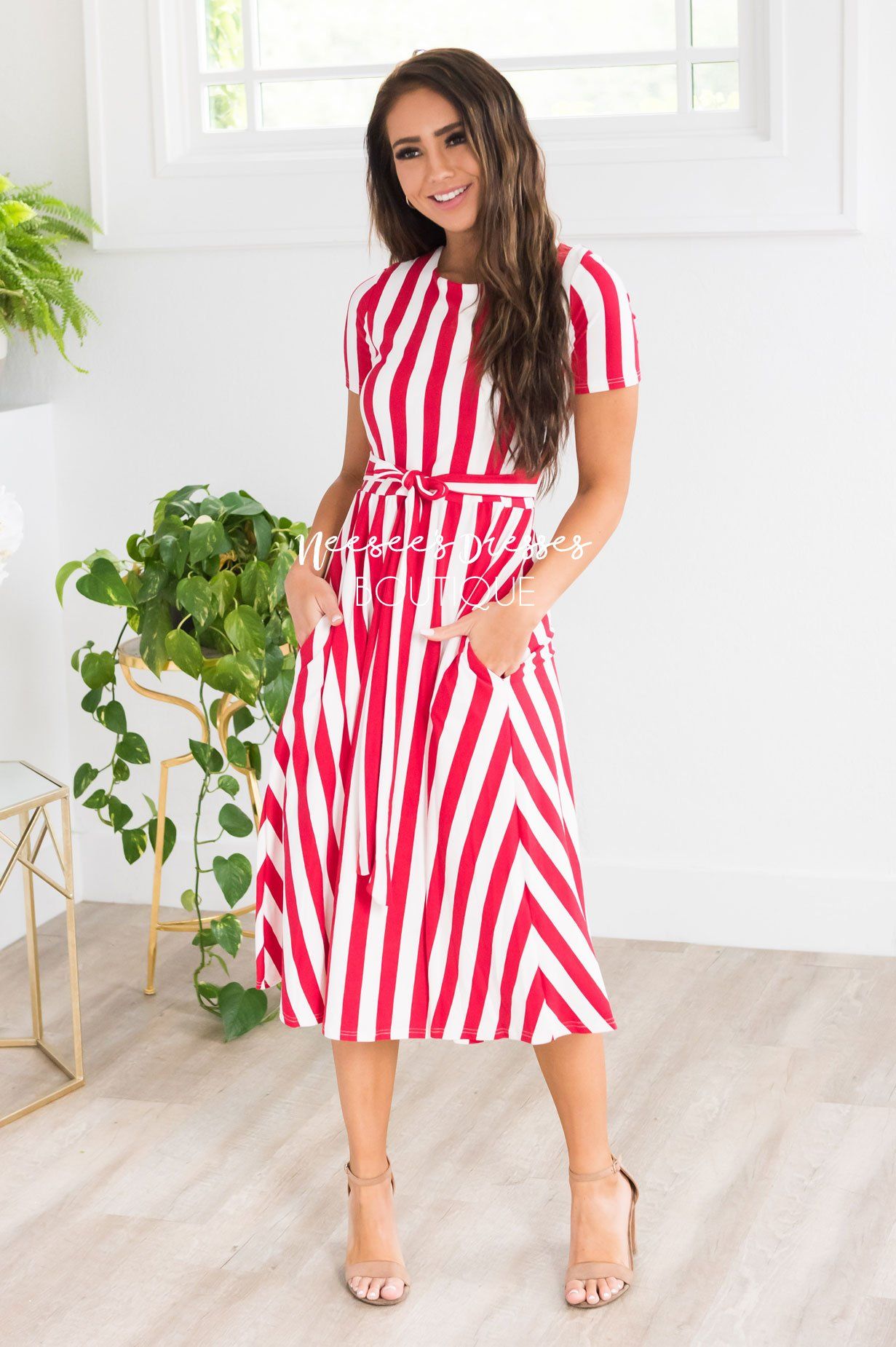 The Amy Modest Dresses vendor-unknown