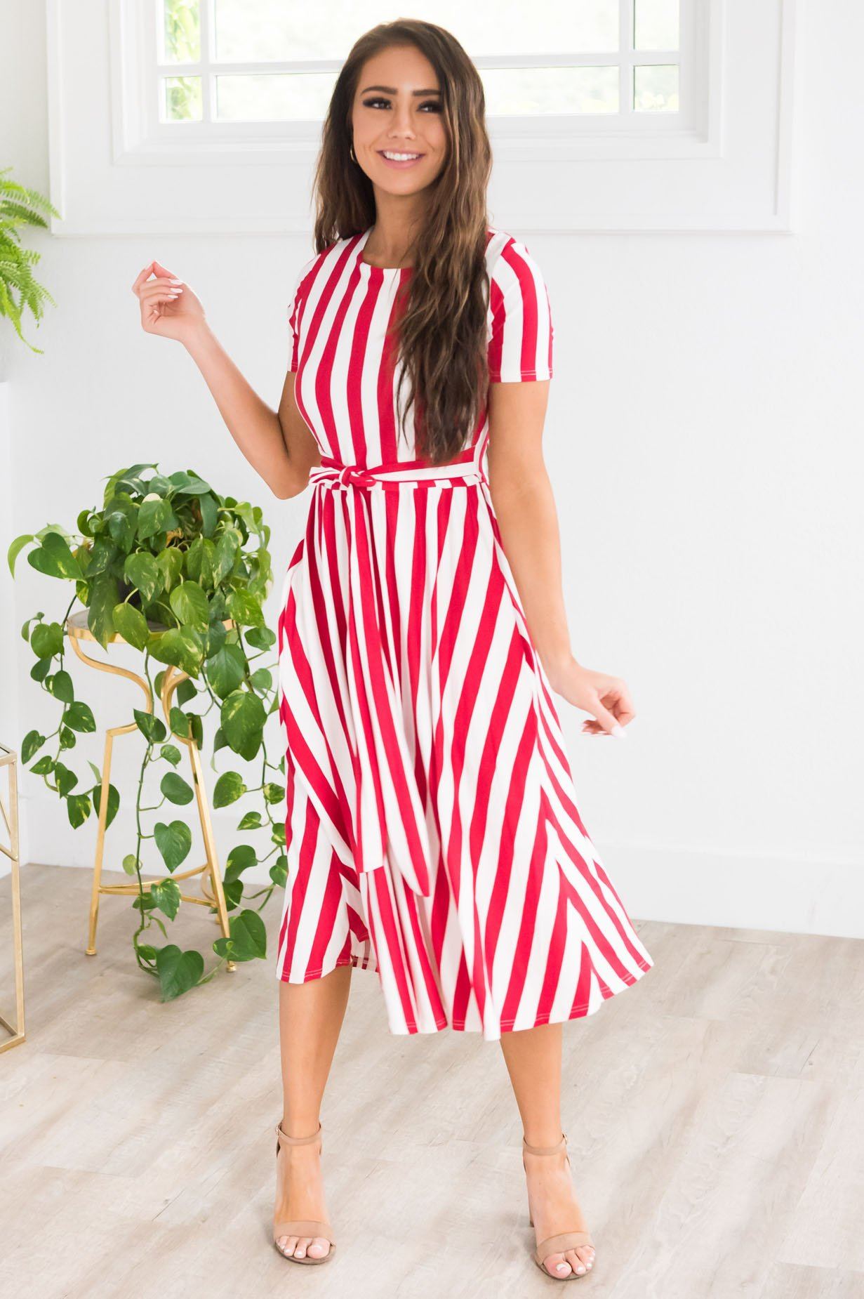 The Amy Modest Dresses vendor-unknown