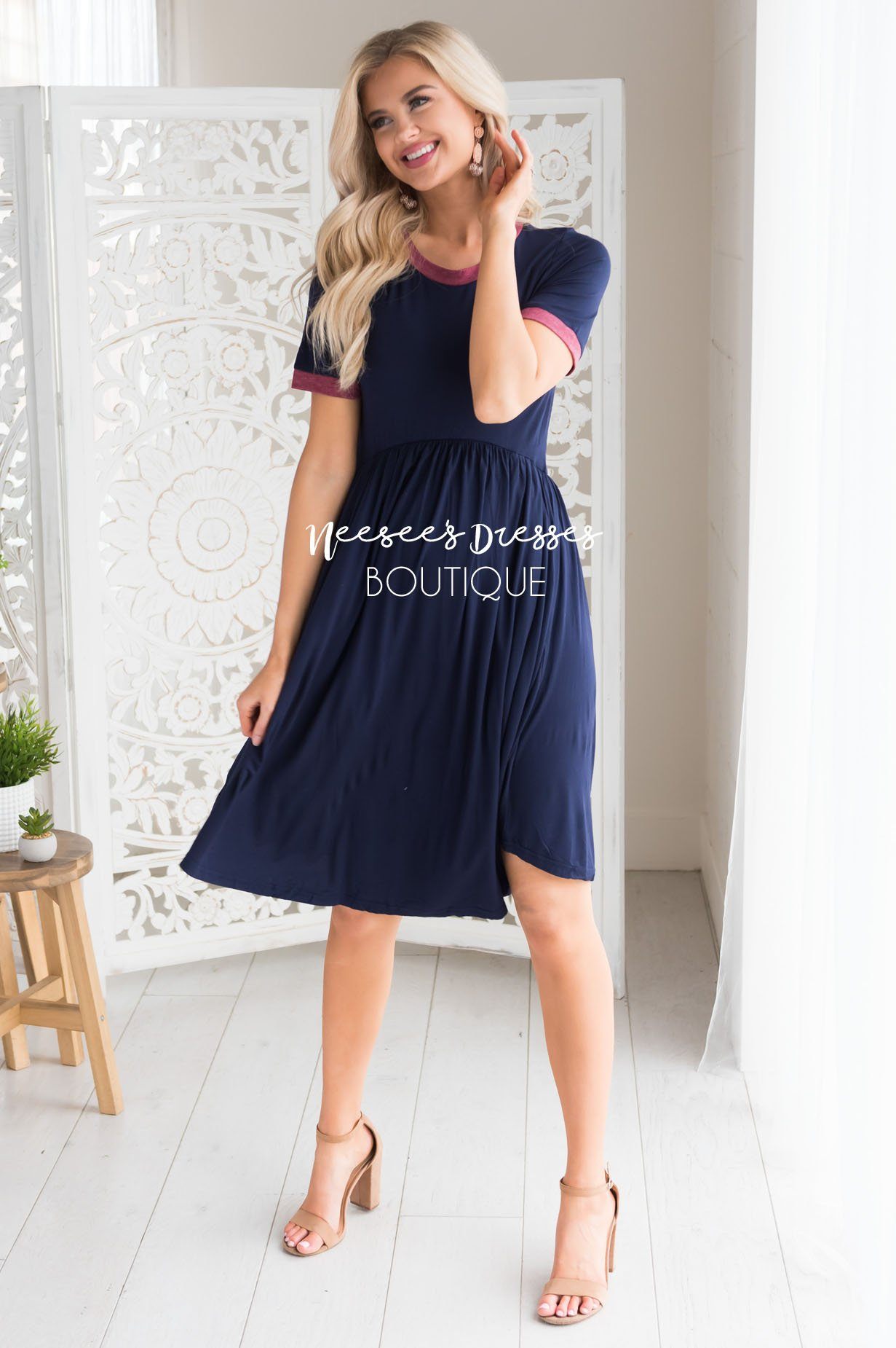 The Andrea Modest Dresses vendor-unknown