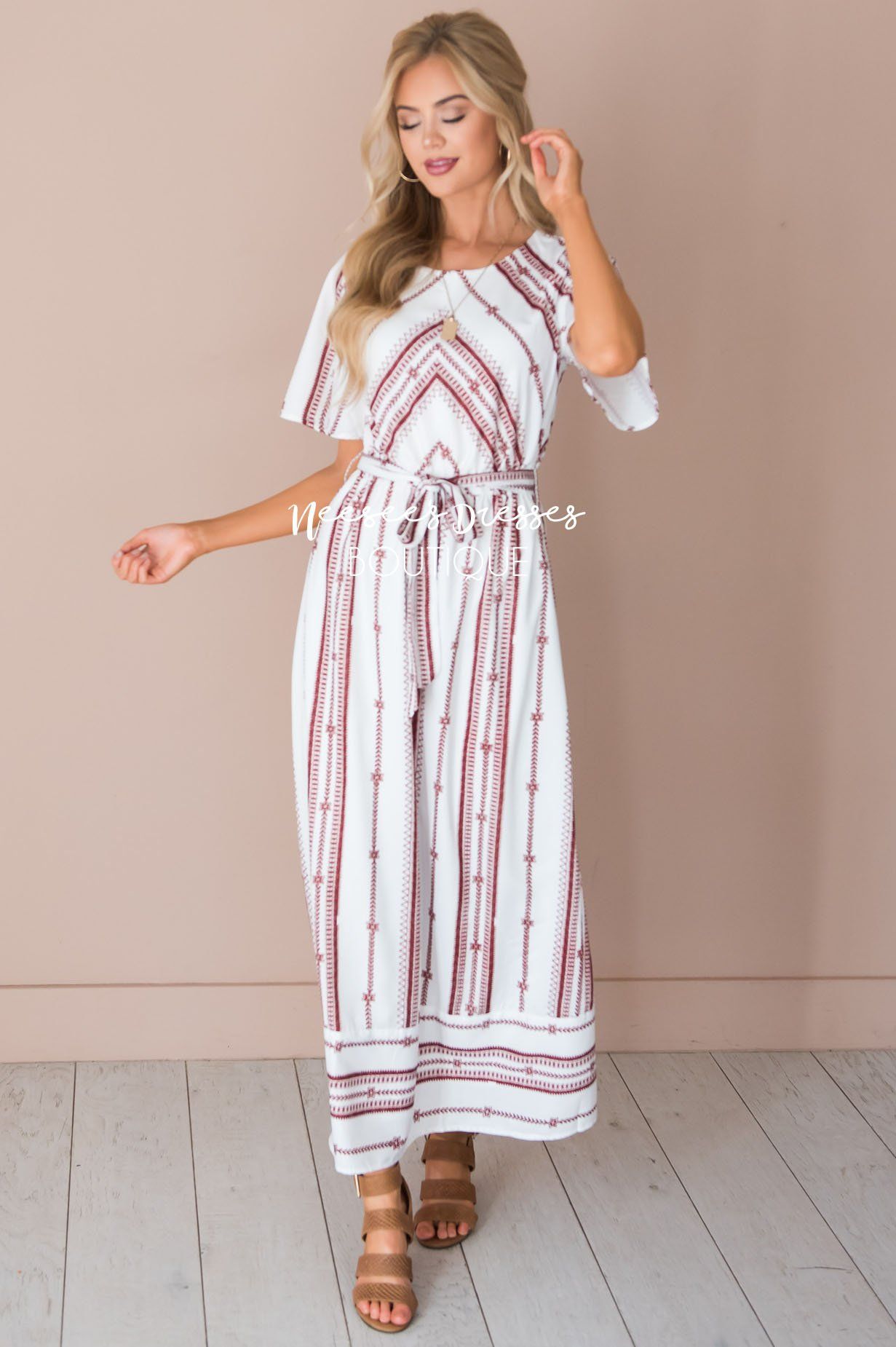 The Angela Modest Dresses vendor-unknown