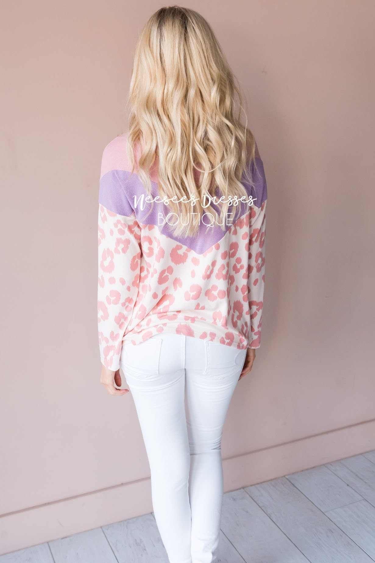 A Little Sweet Modest Block Top Modest Dresses vendor-unknown