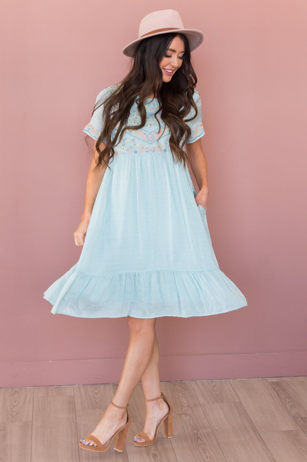 The Aubree Modest Dresses vendor-unknown