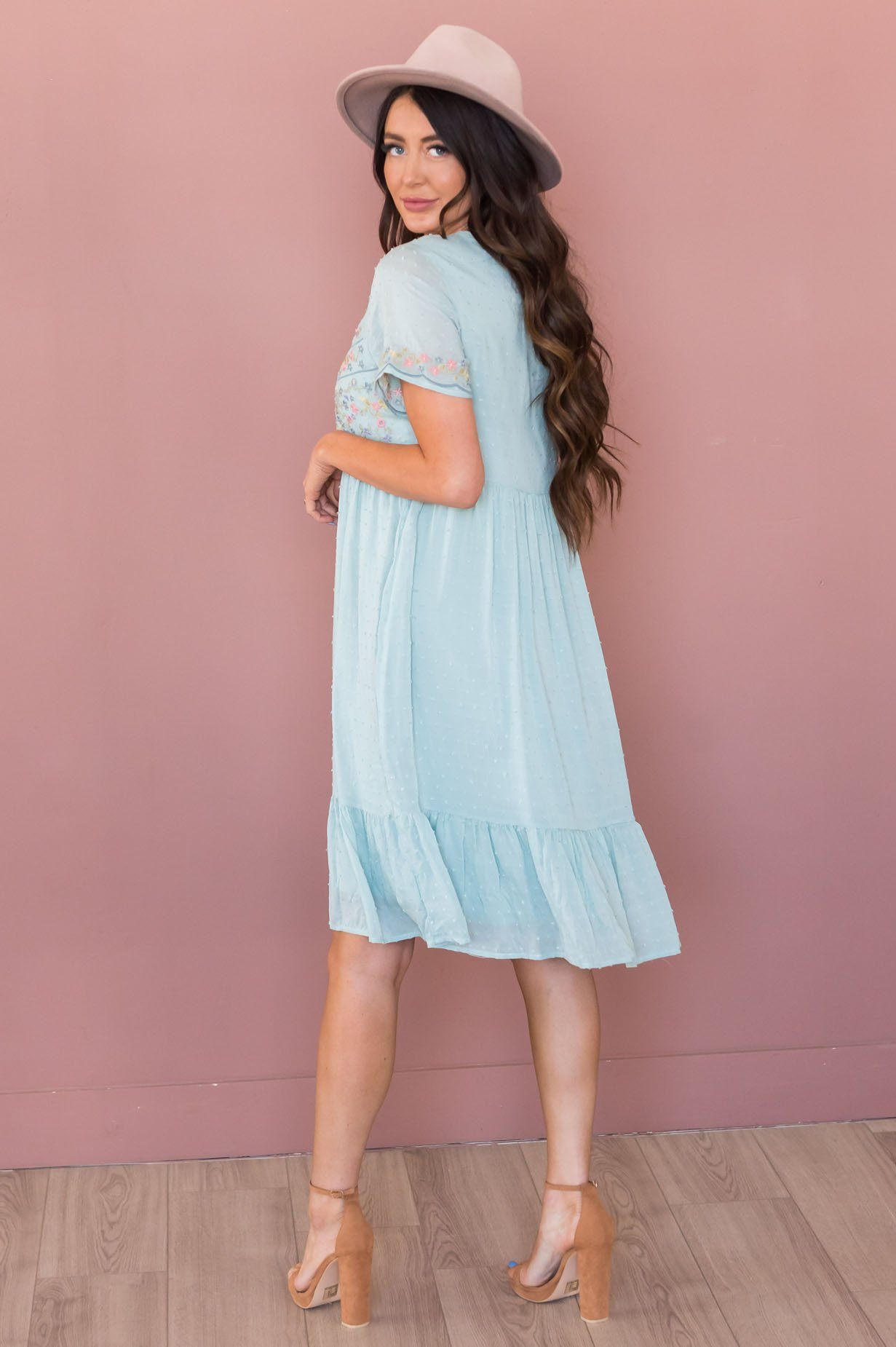 The Aubree Modest Dresses vendor-unknown