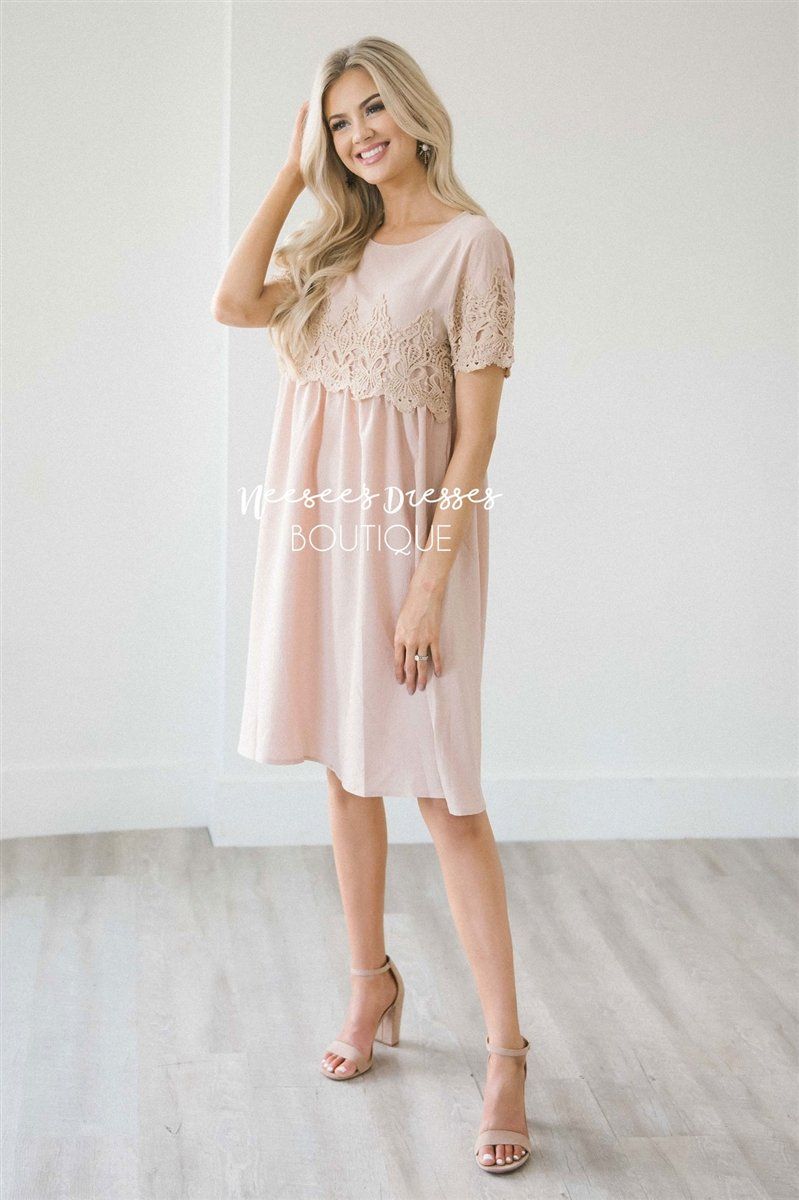 The Remy Modest Dresses vendor-unknown Pecan S