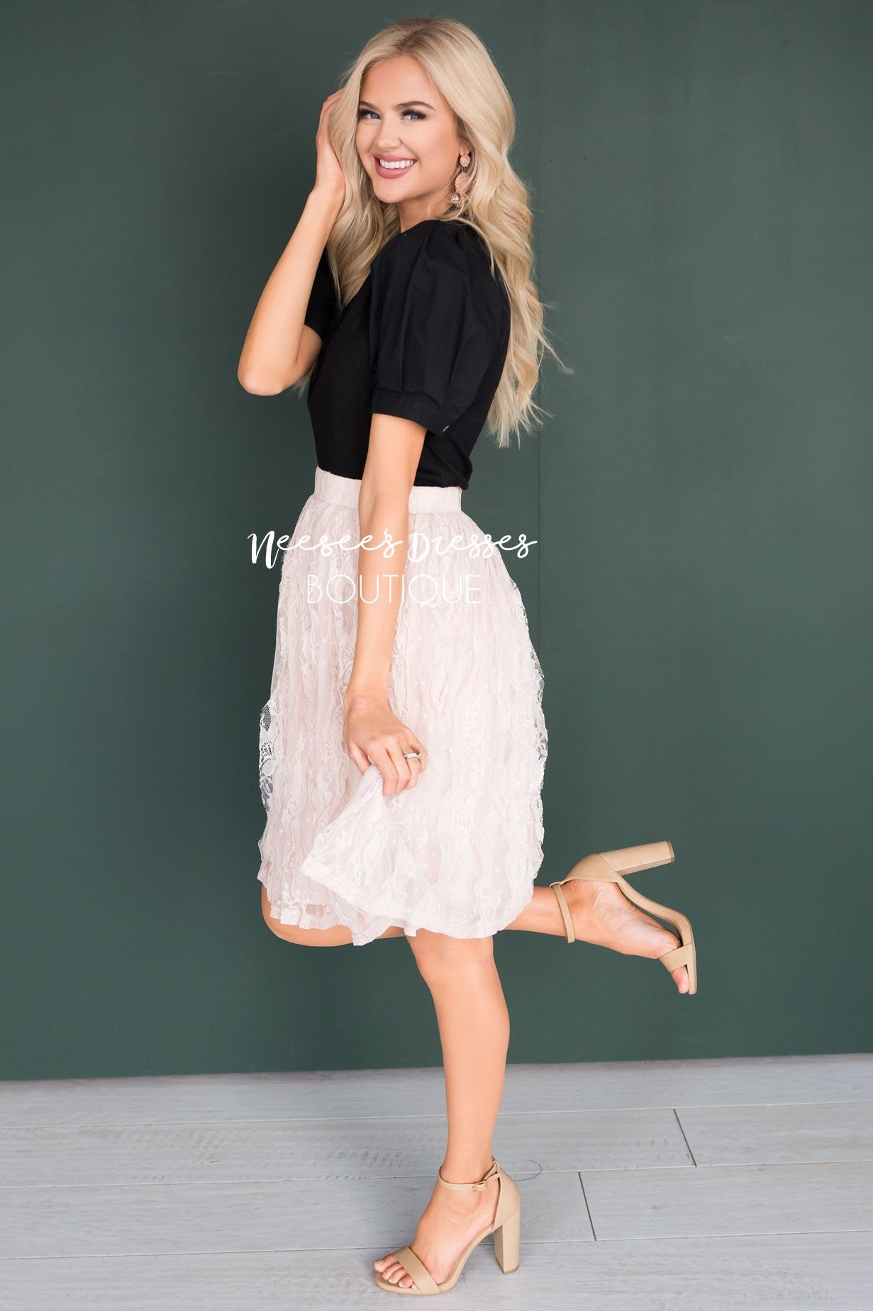 Back to Basics Modest Top Tops vendor-unknown