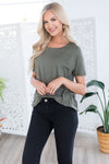 Basic Simple Comfy Tee Tops vendor-unknown 