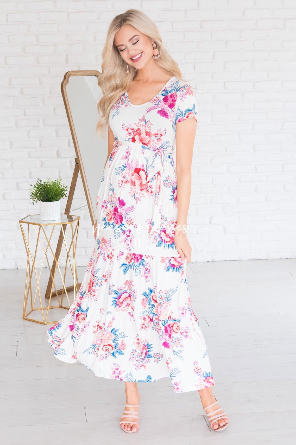 The Basil Modest Dresses vendor-unknown