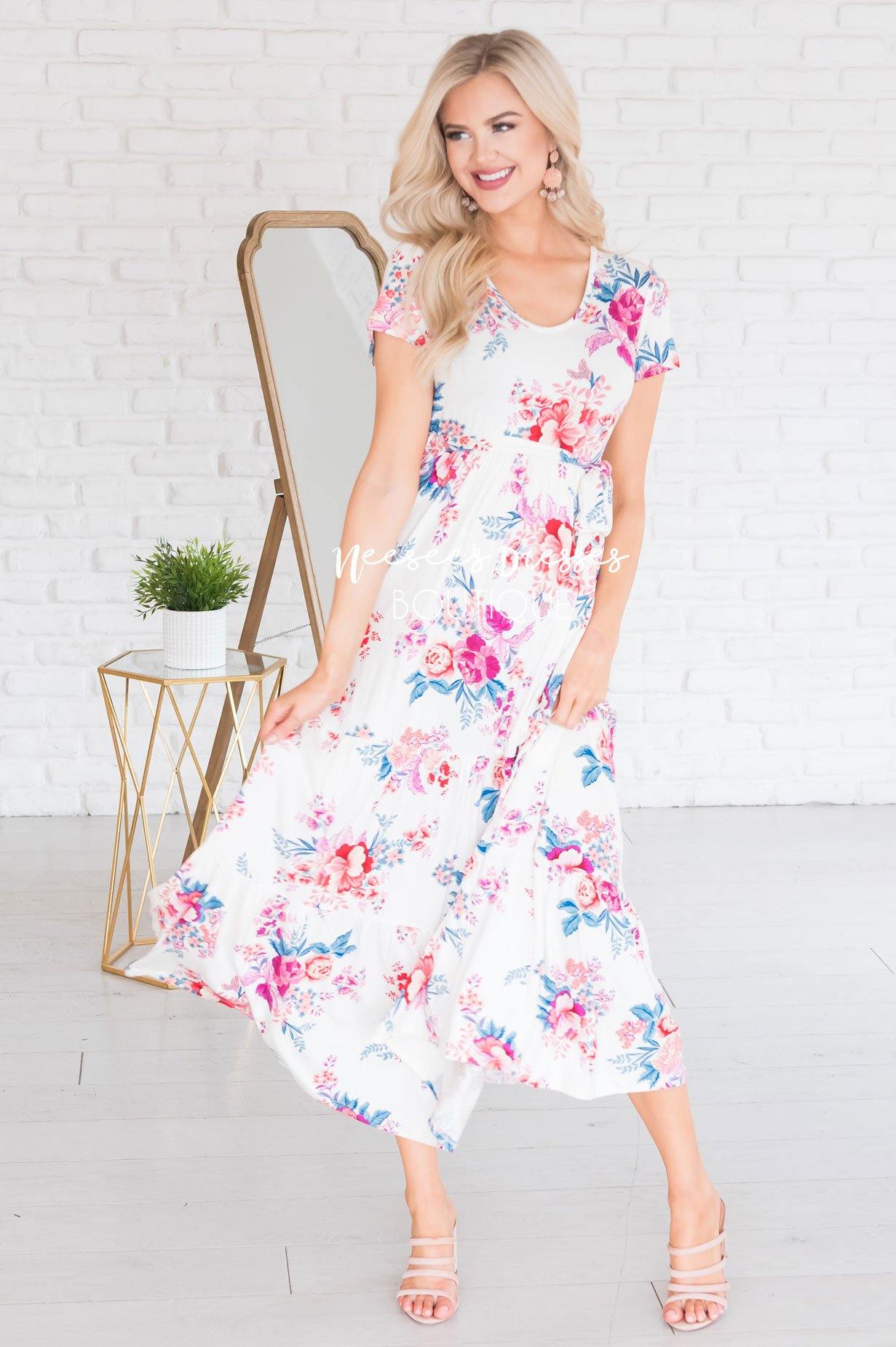 The Basil Modest Dresses vendor-unknown