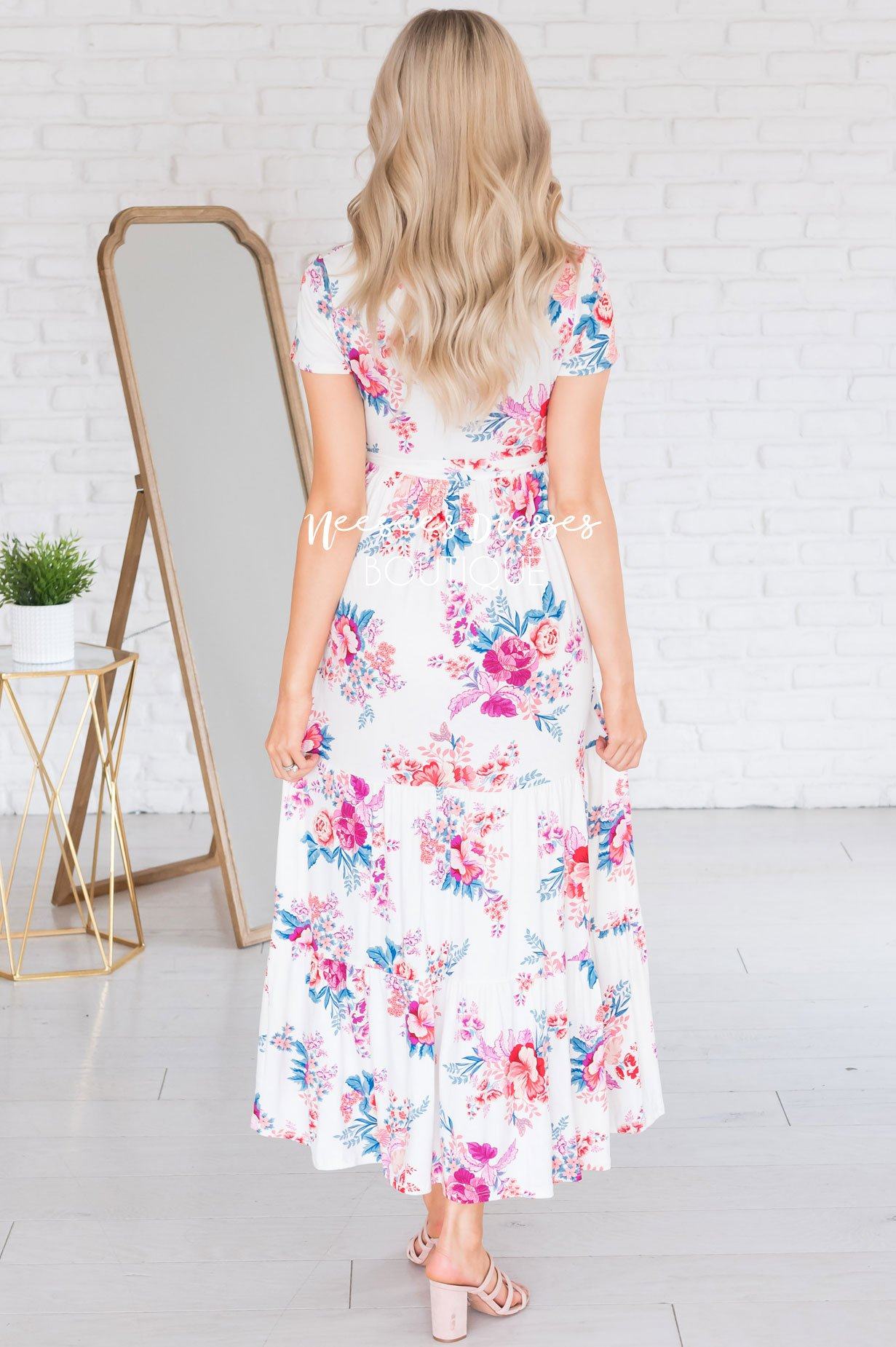 The Basil Modest Dresses vendor-unknown