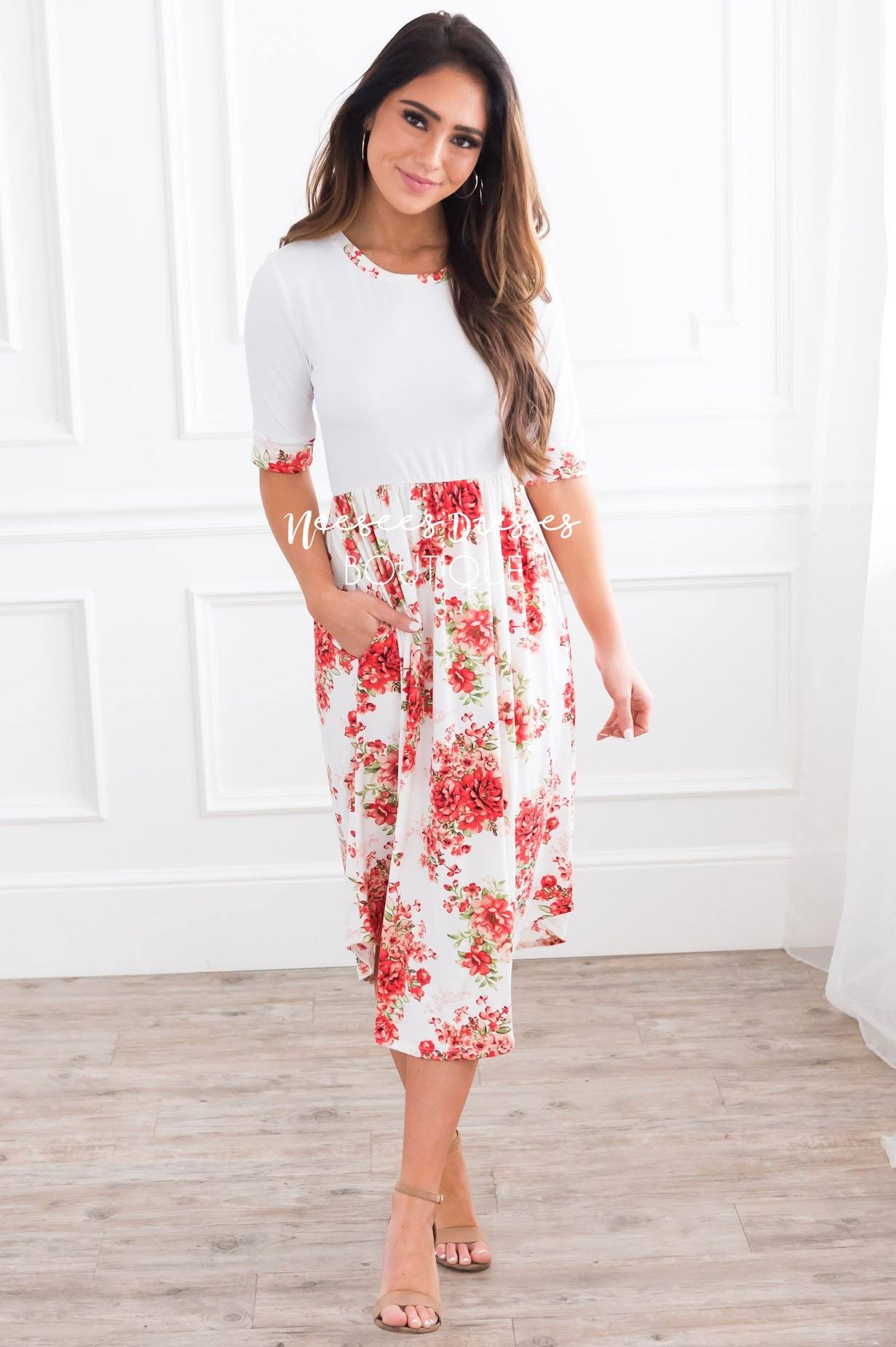 The Baylee Modest Dresses vendor-unknown