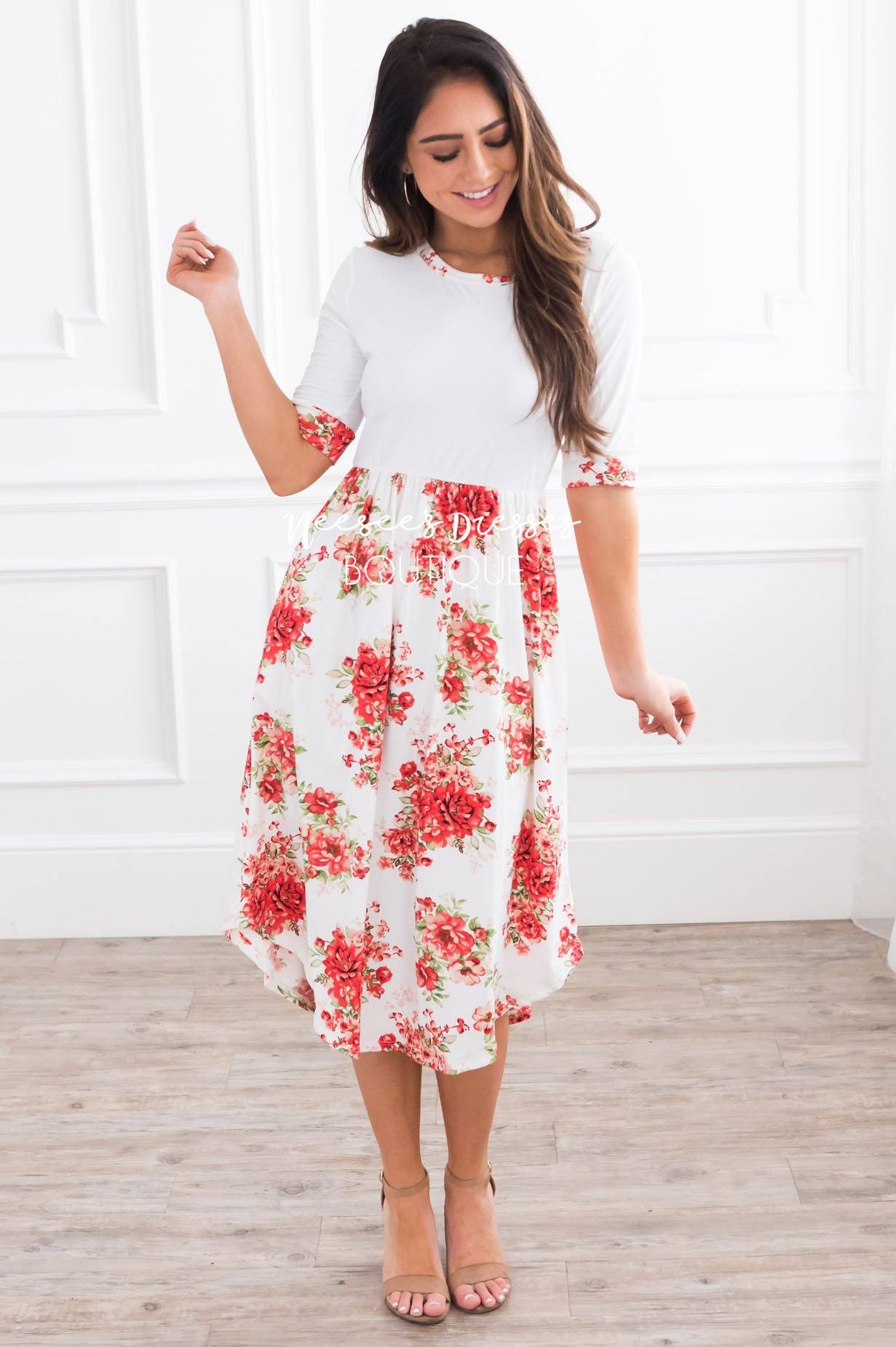 The Baylee Modest Dresses vendor-unknown