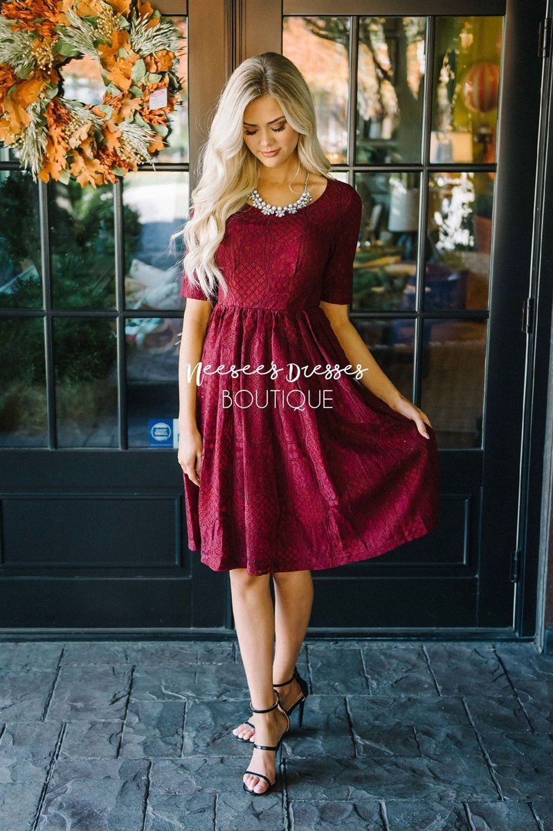 The Emery Modest Dresses vendor-unknown