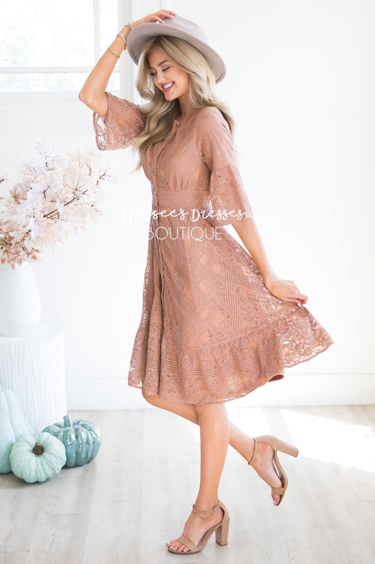 The Elaine Modest Dresses vendor-unknown