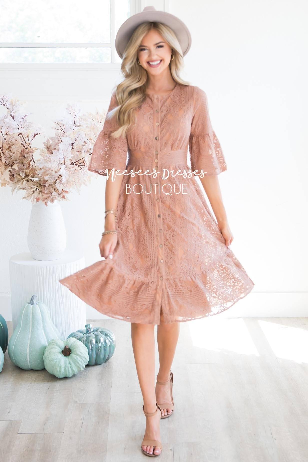 The Elaine Modest Dresses vendor-unknown