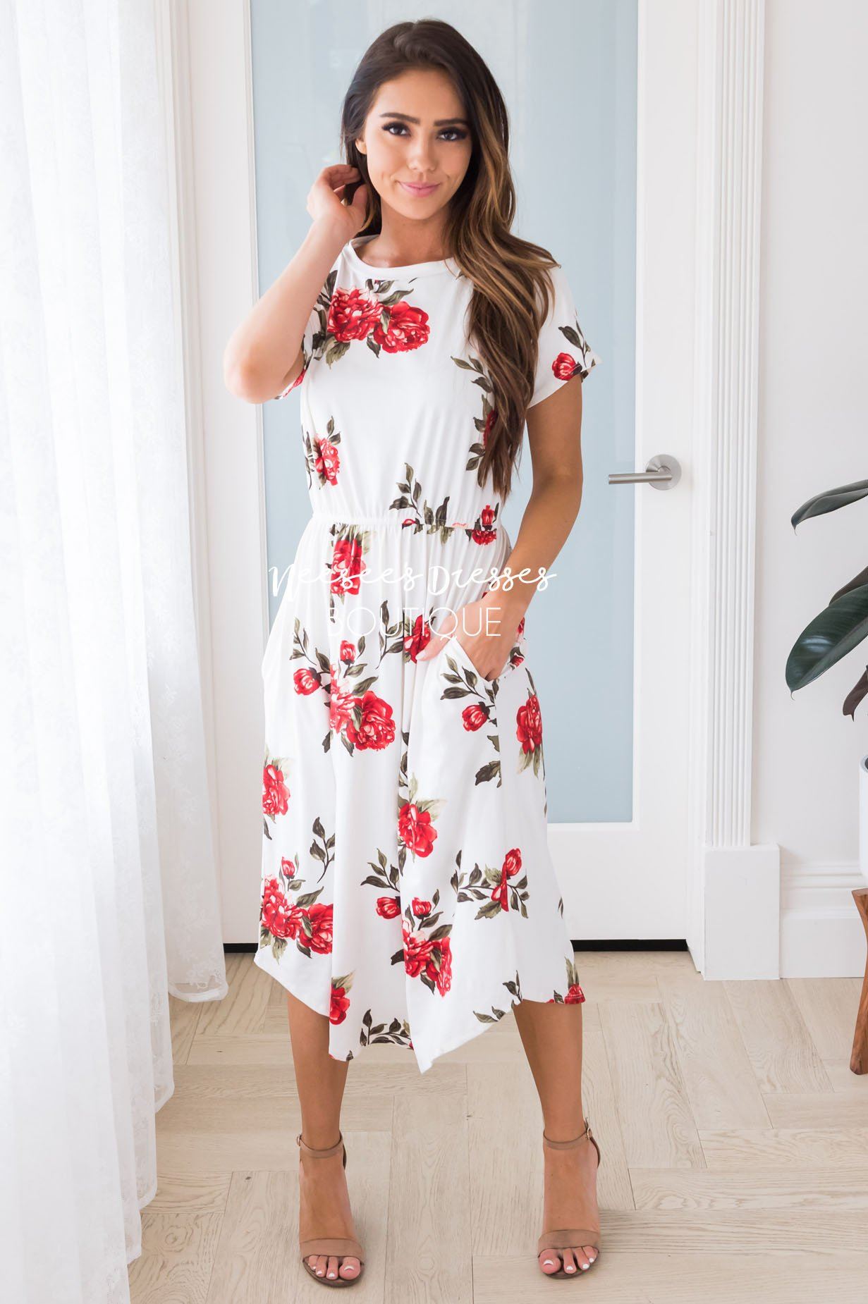 The Belinda Modest Dresses vendor-unknown