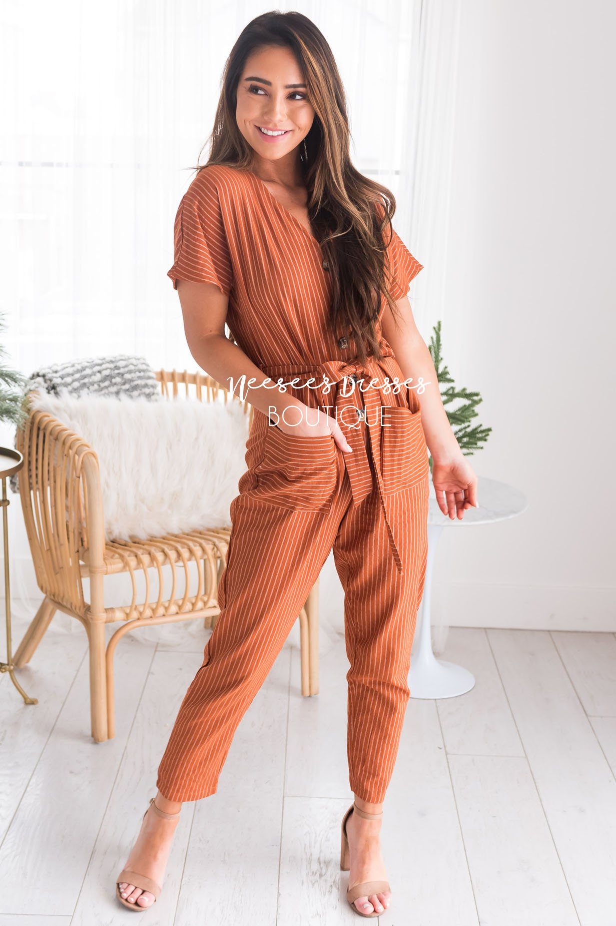 The Benni Jumpsuit Modest Dresses vendor-unknown