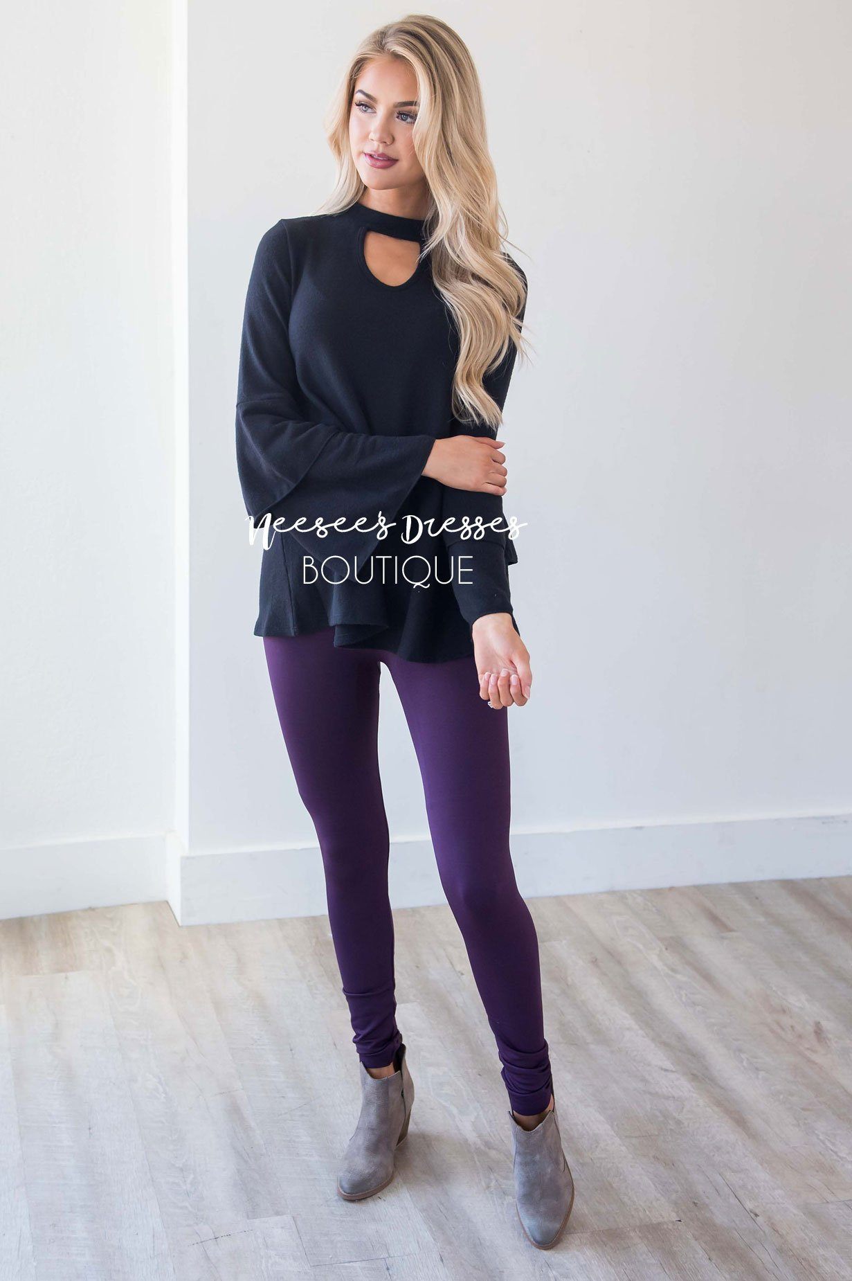Basic Ankle Leggings Accessories & Shoes vendor-unknown
