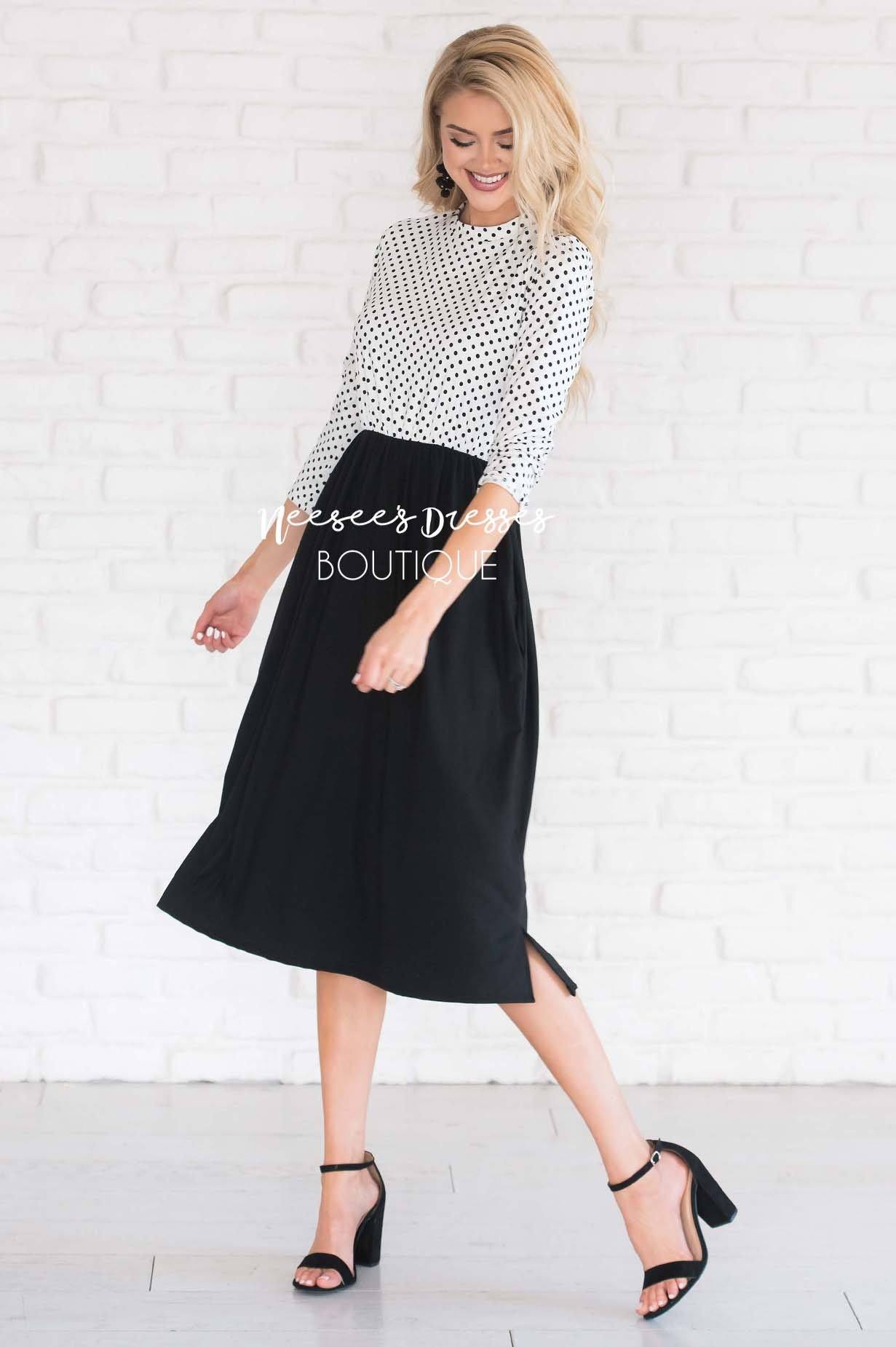 The Angie Modest Dresses vendor-unknown