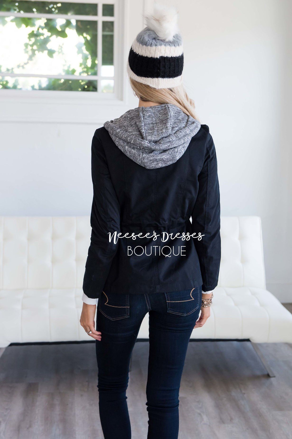 Stormy Night Cargo Jacket Tops vendor-unknown