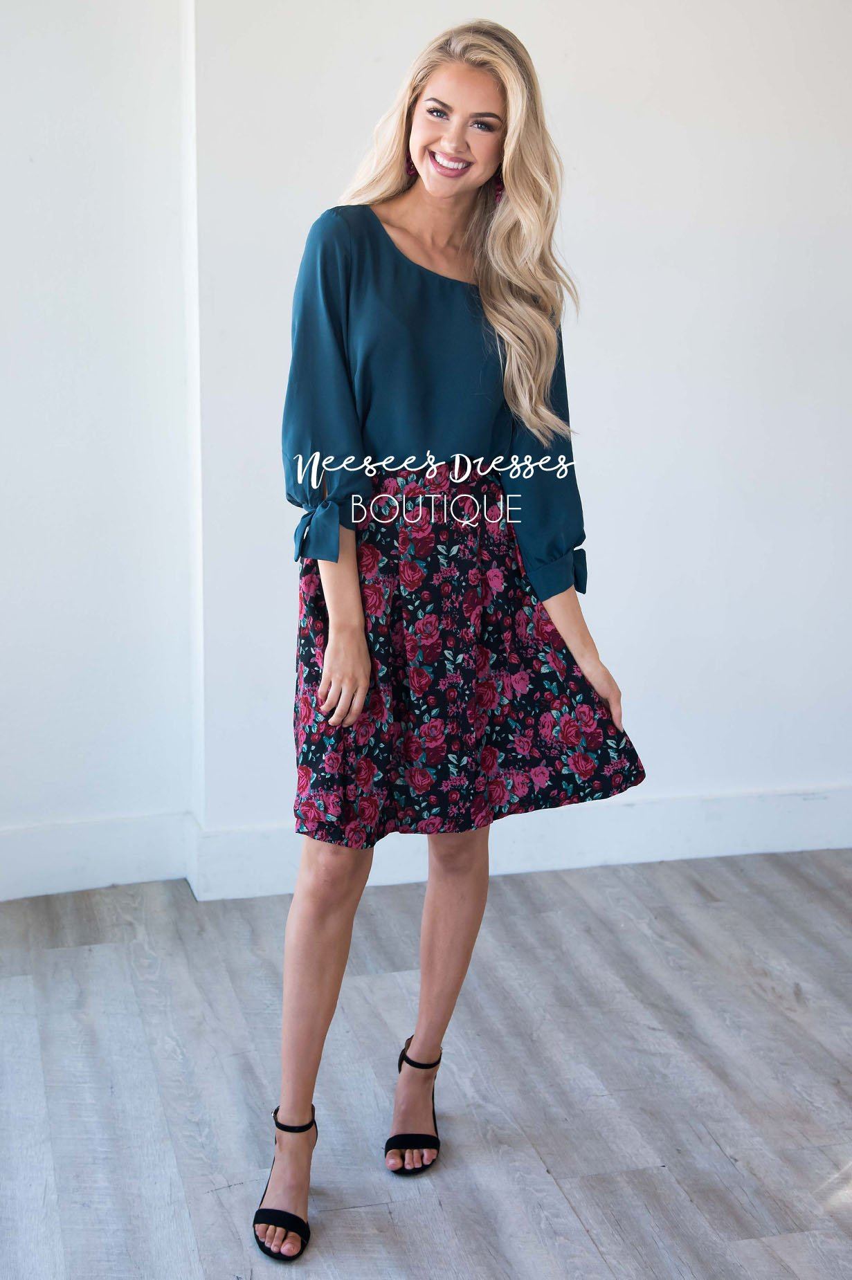 Eternal Sunshine Tie Sleeve Blouse Tops vendor-unknown