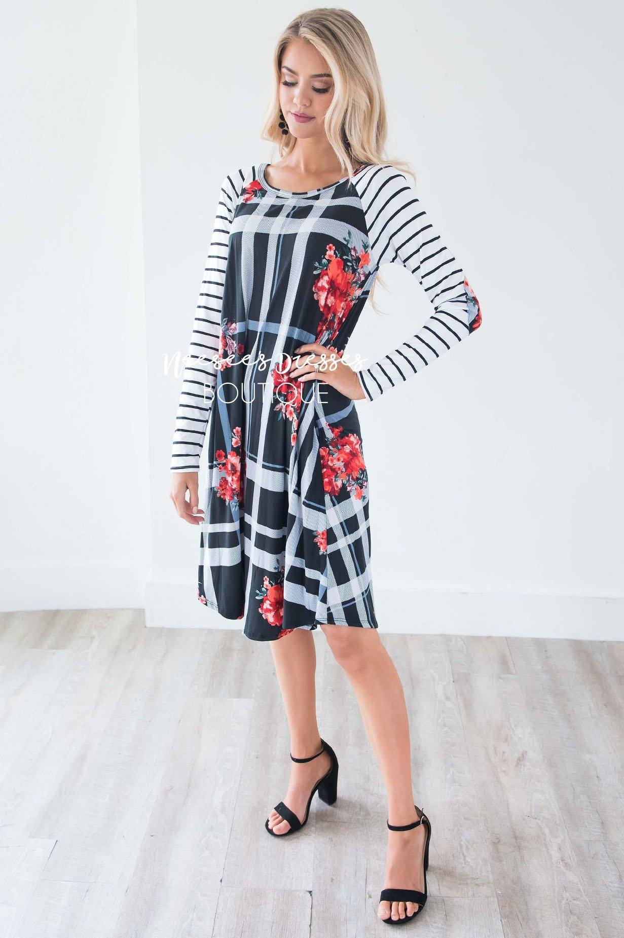 The Wendy Modest Dresses vendor-unknown