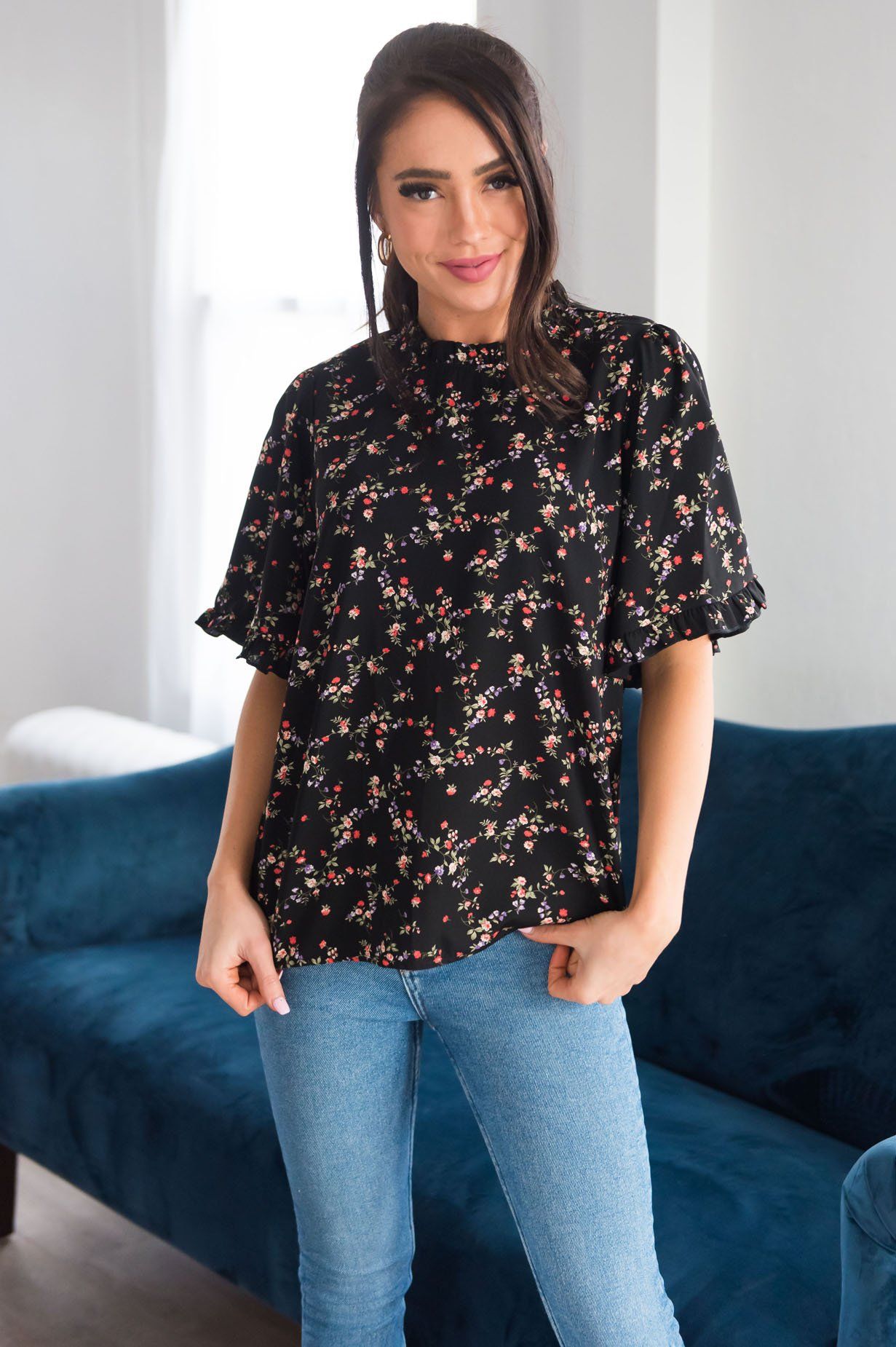 Sweet Ideas Modest Blouse Modest Dresses vendor-unknown