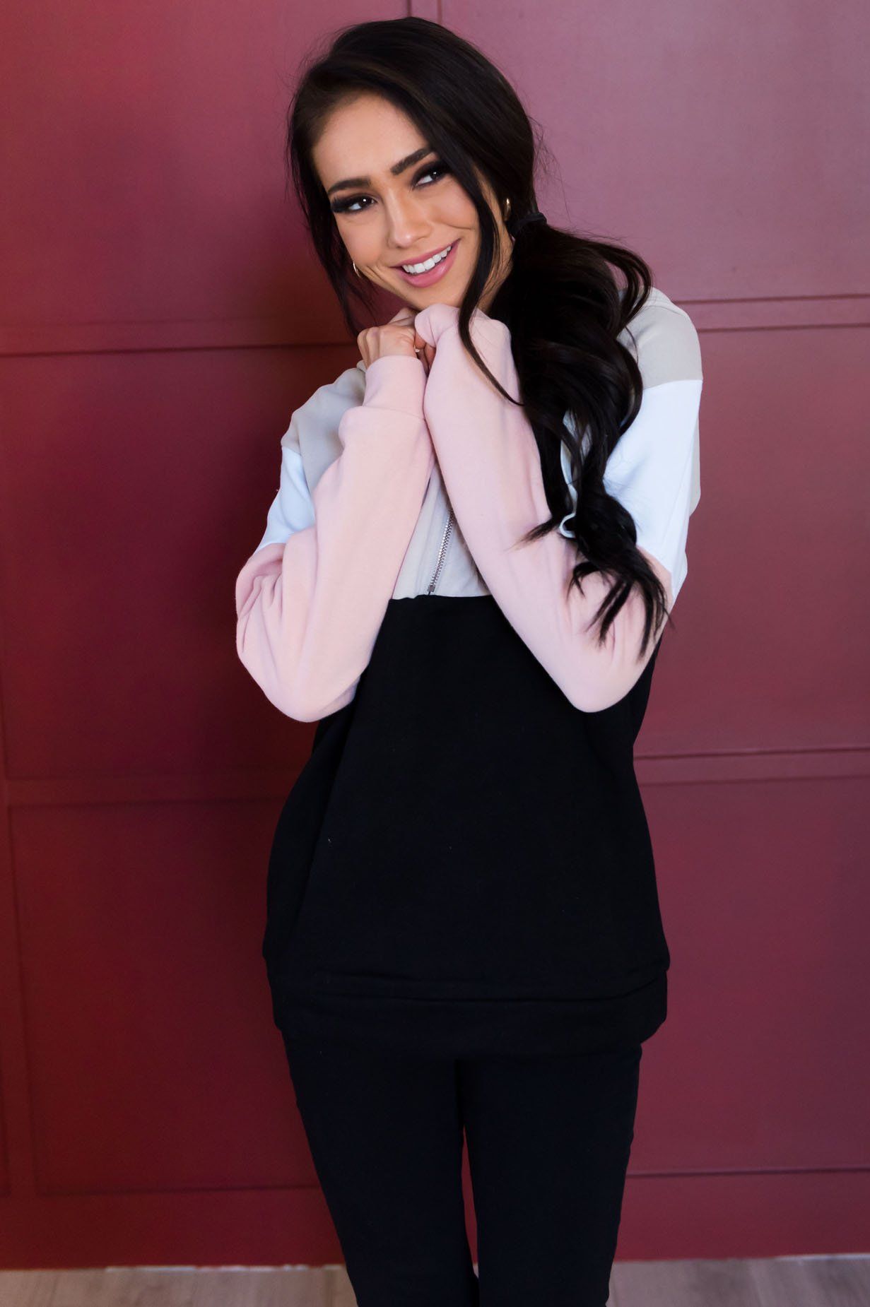 Season Of Change Modest Hoodie Modest Dresses vendor-unknown