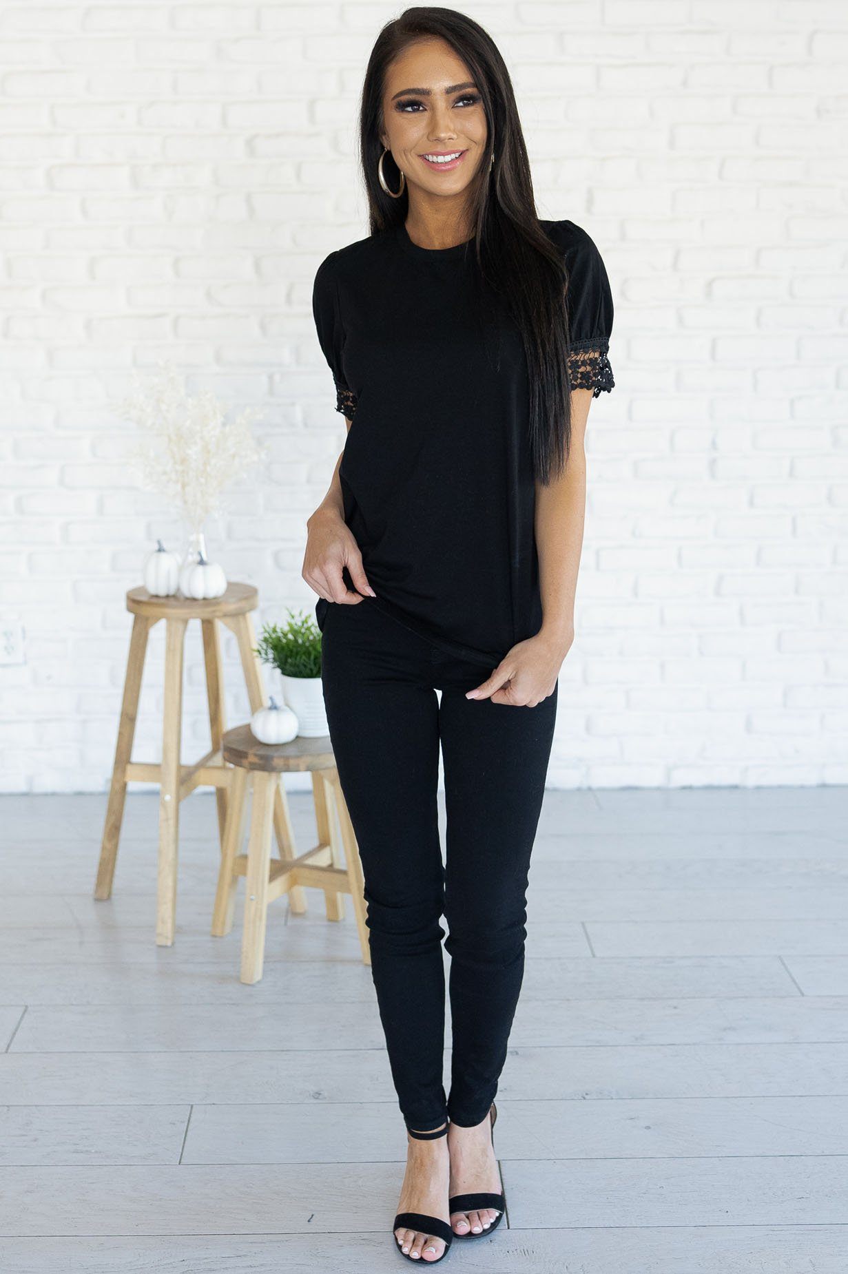 Because I Found You Modest Blouse Tops vendor-unknown