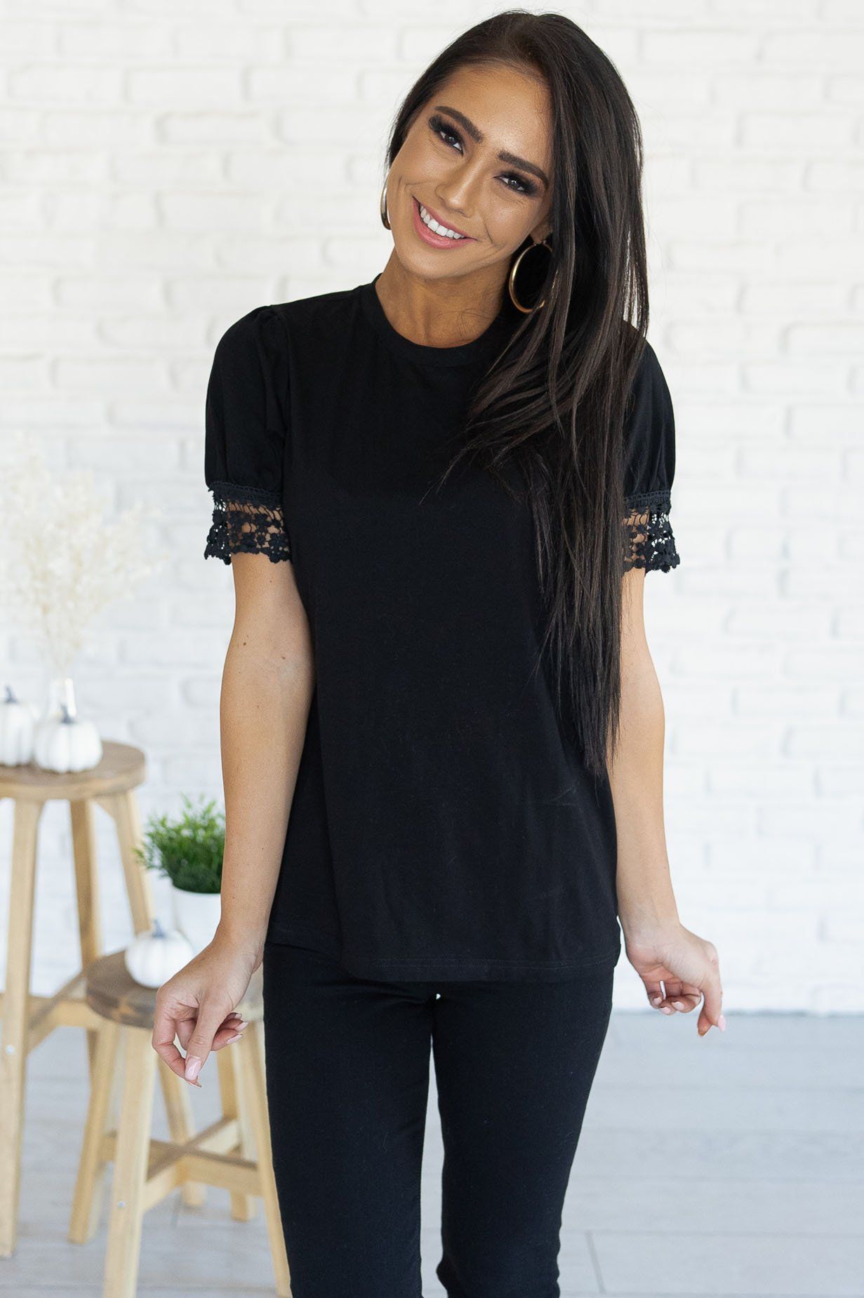 Because I Found You Modest Blouse Tops vendor-unknown