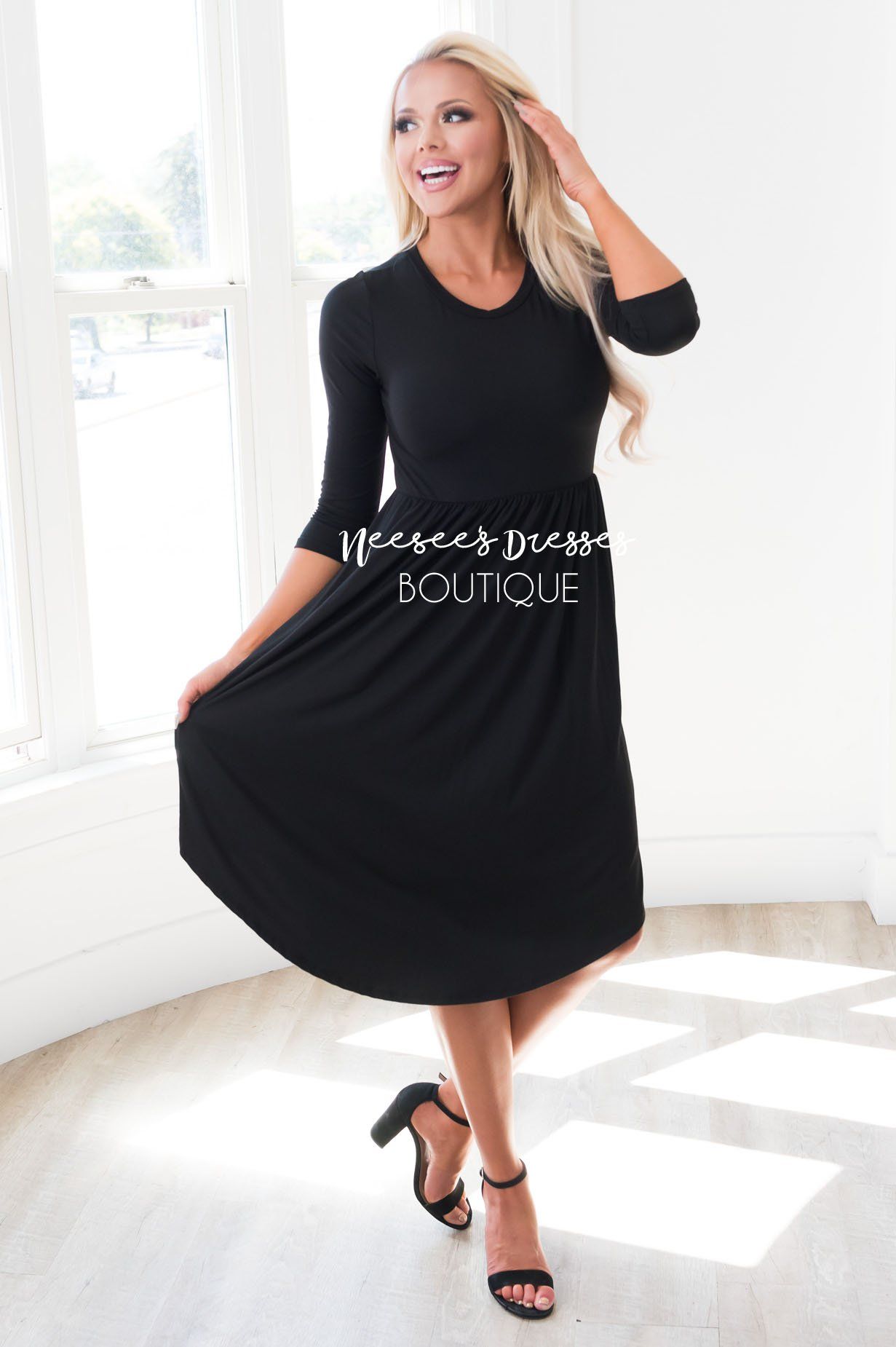 The Kylee Modest Dresses vendor-unknown