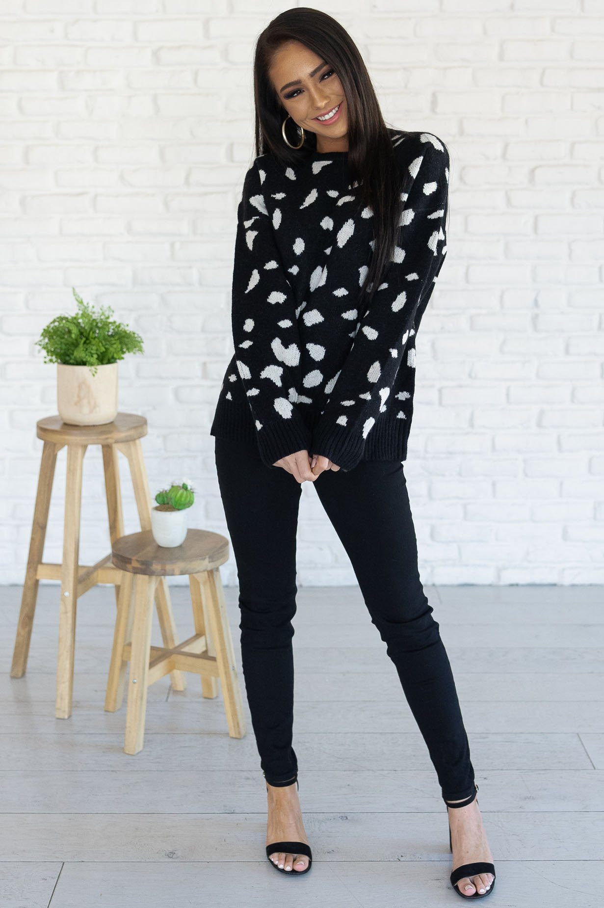 Got It Together Modest Sweater Tops vendor-unknown