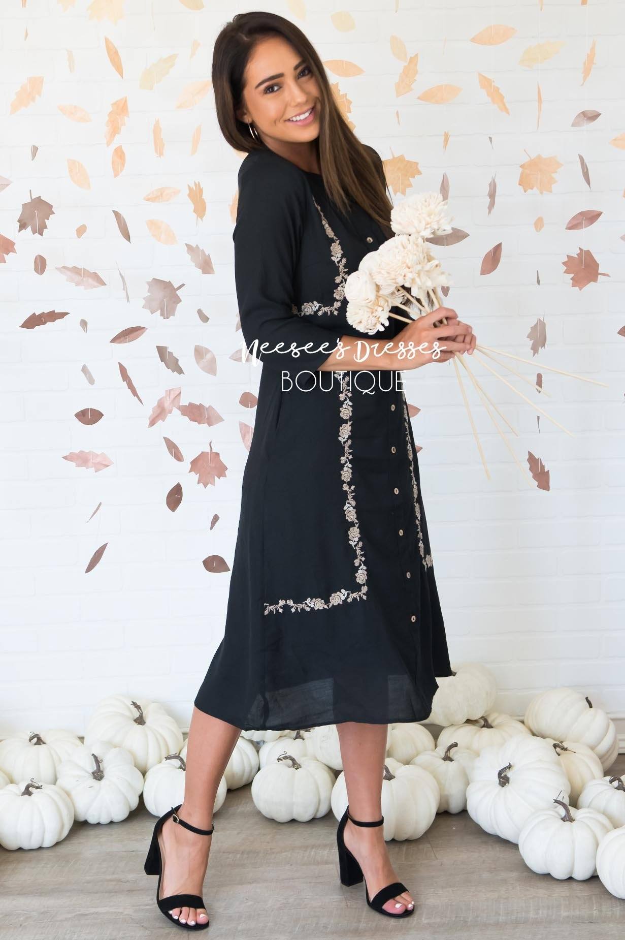 The Libby Modest Dresses vendor-unknown