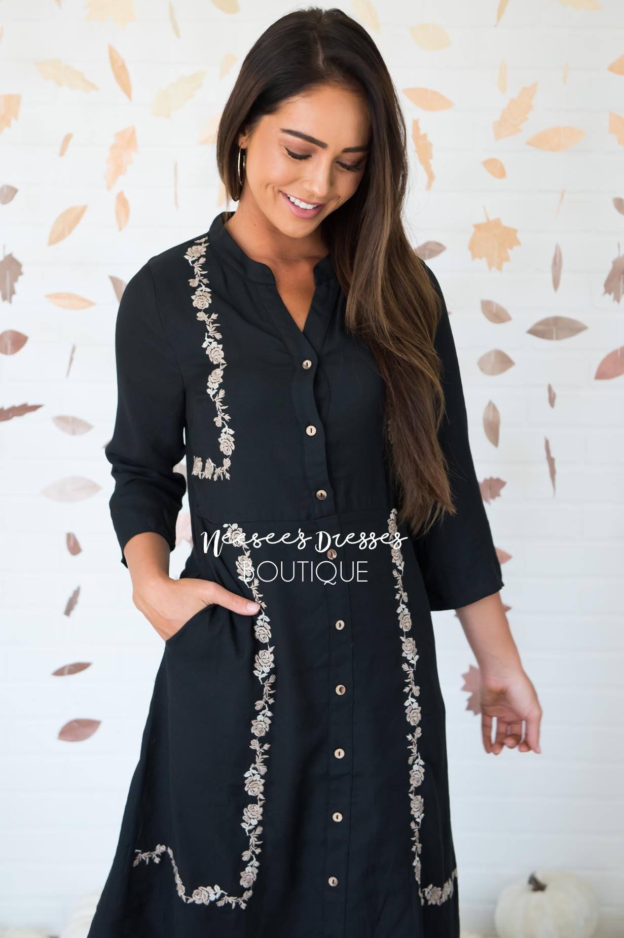 The Libby Modest Dresses vendor-unknown