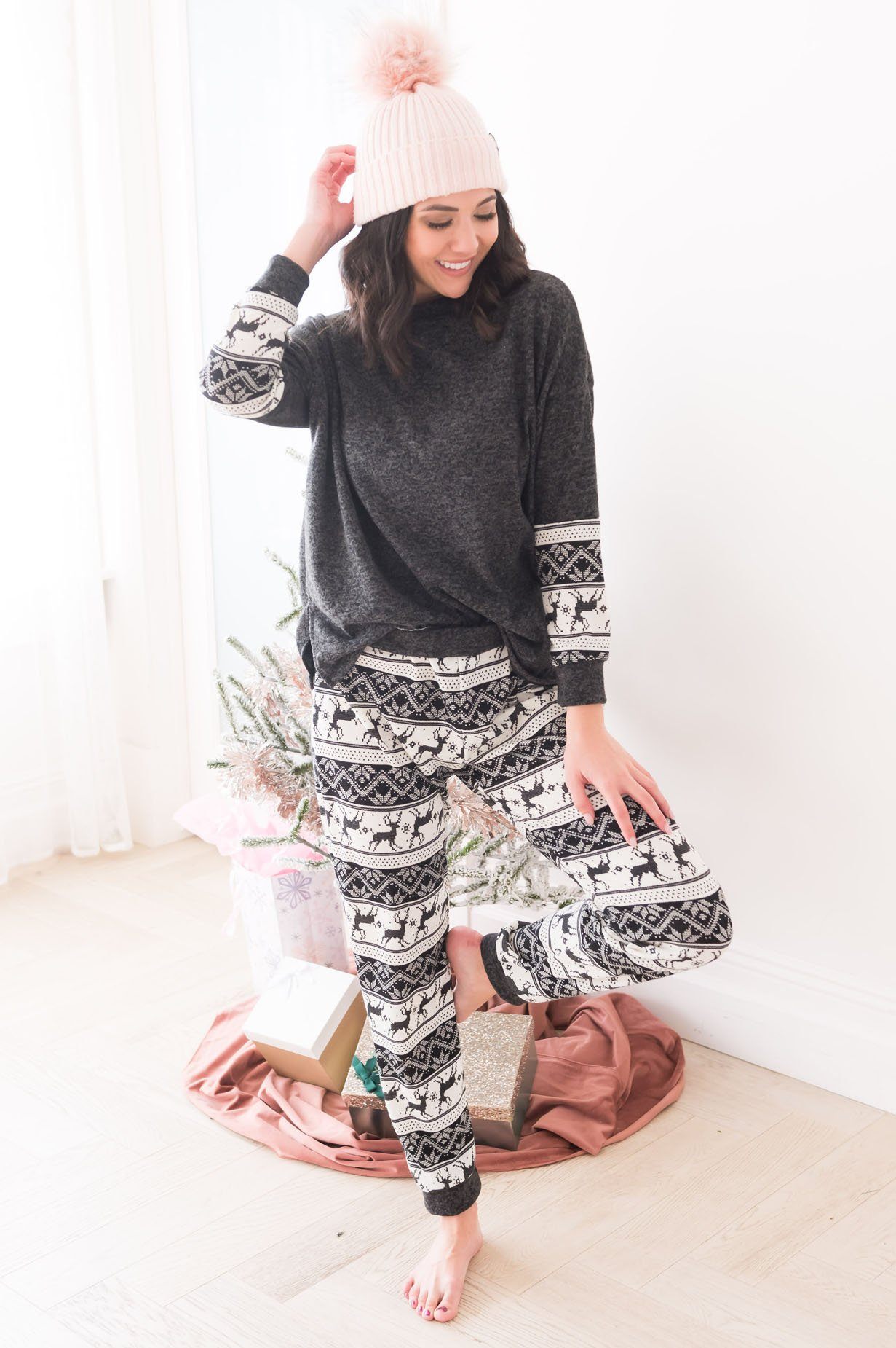 All that Cozy Modest Two Piece Sleeper Modest Dresses vendor-unknown