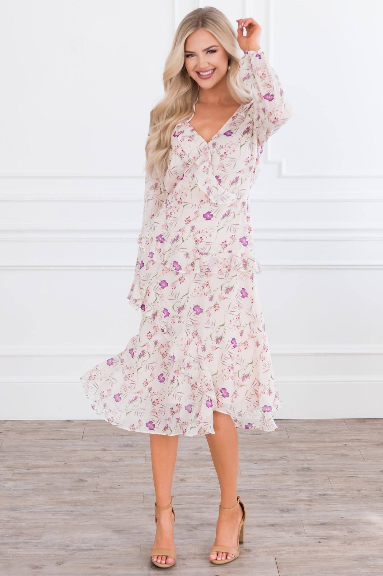 The Viola Modest Dresses vendor-unknown