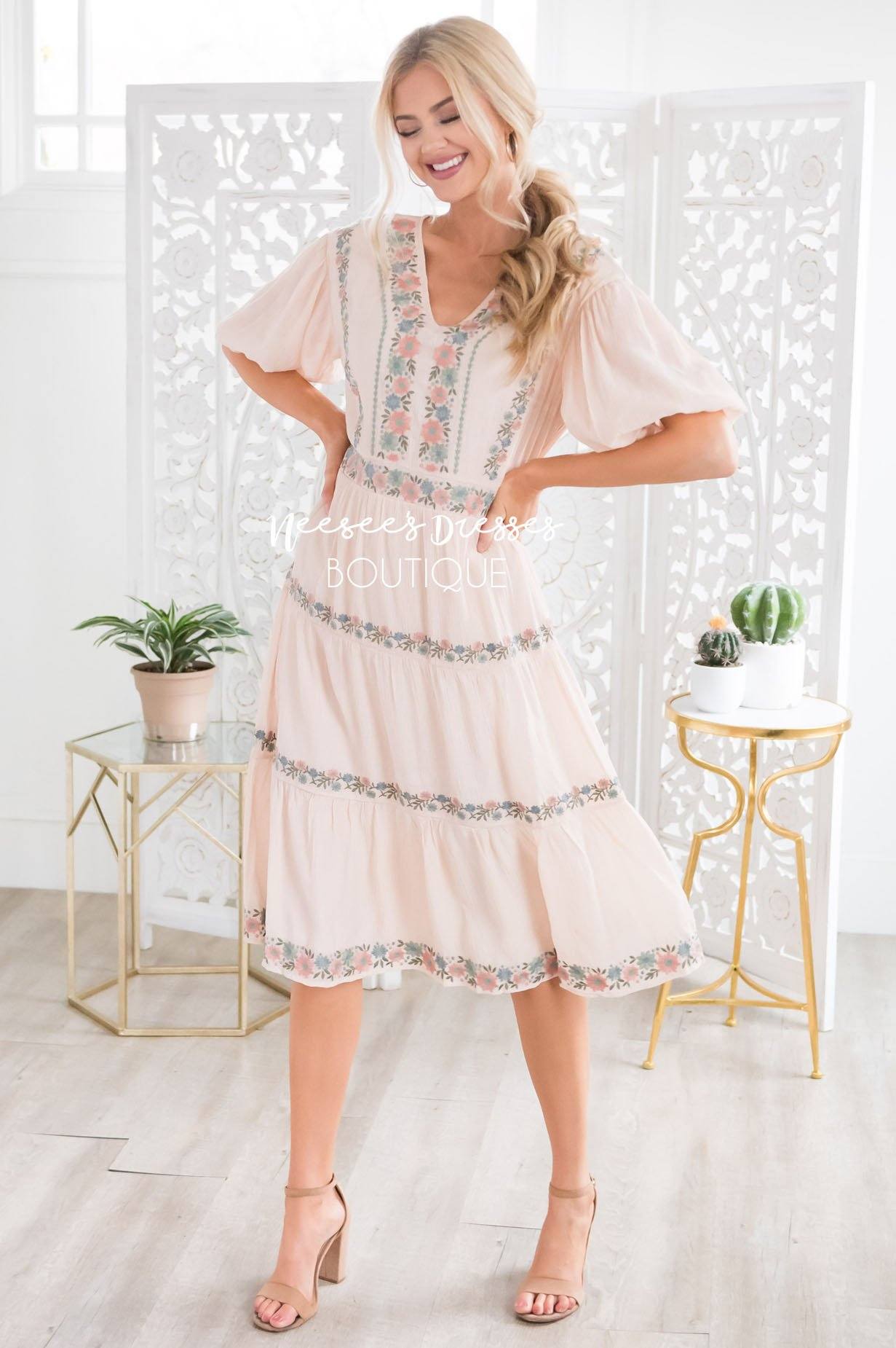 The Brandy Modest Dresses vendor-unknown