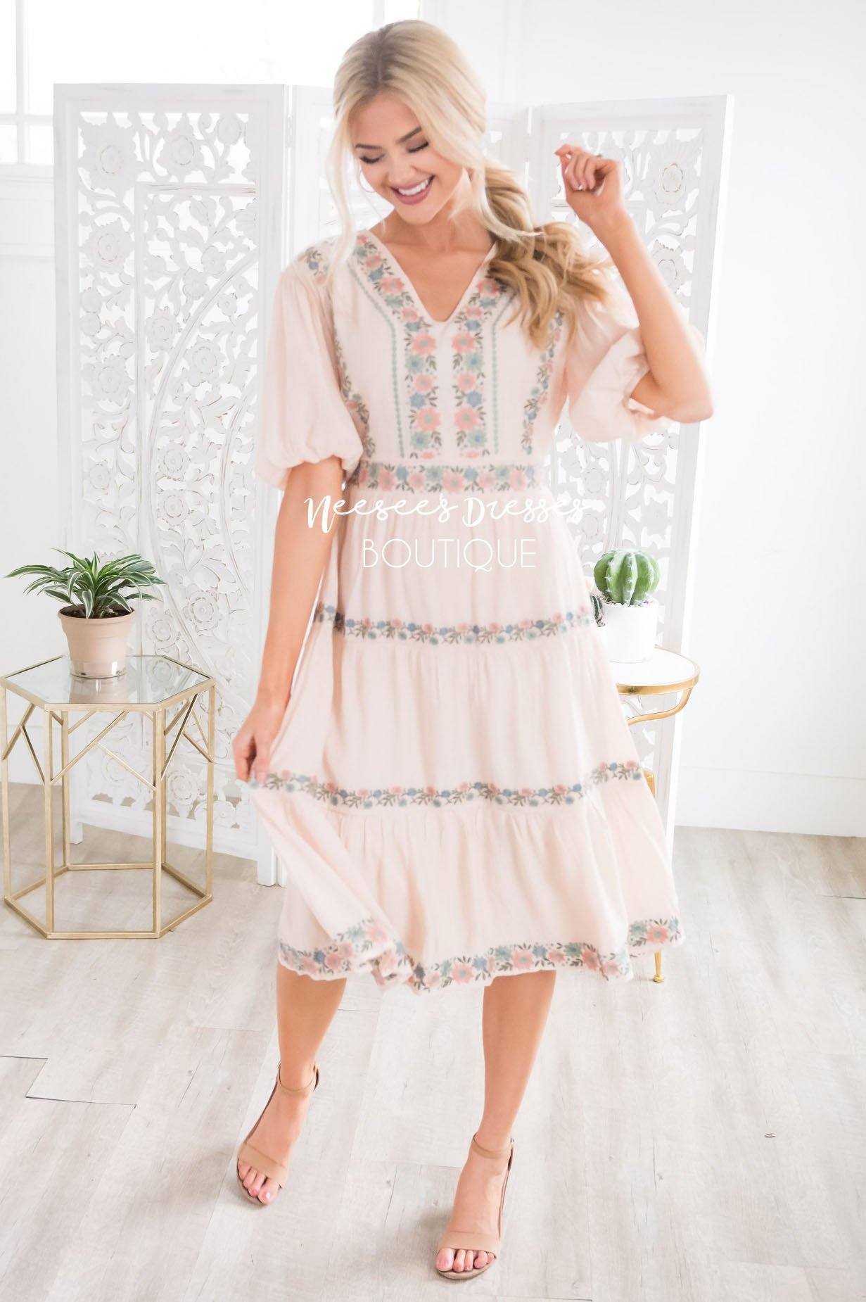 The Brandy Modest Dresses vendor-unknown