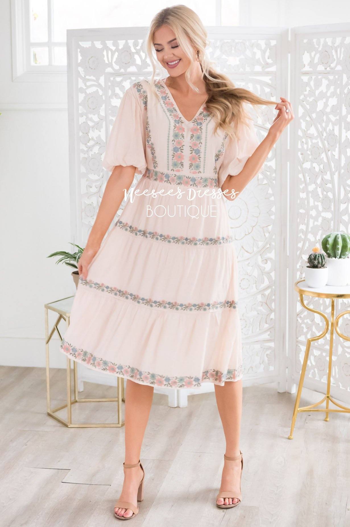 The Brandy Modest Dresses vendor-unknown