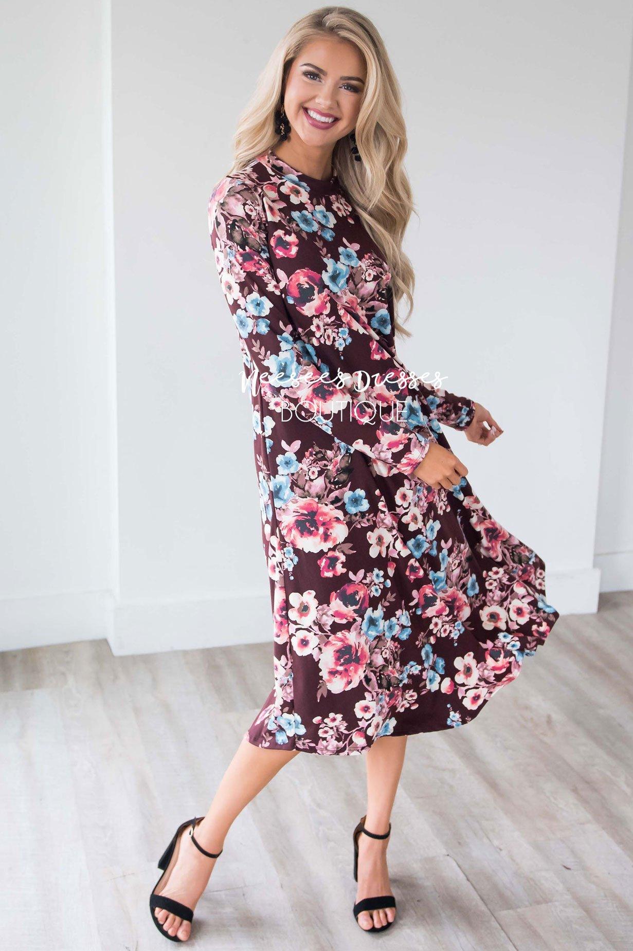 The Kelby Swing Dress Modest Dresses vendor-unknown