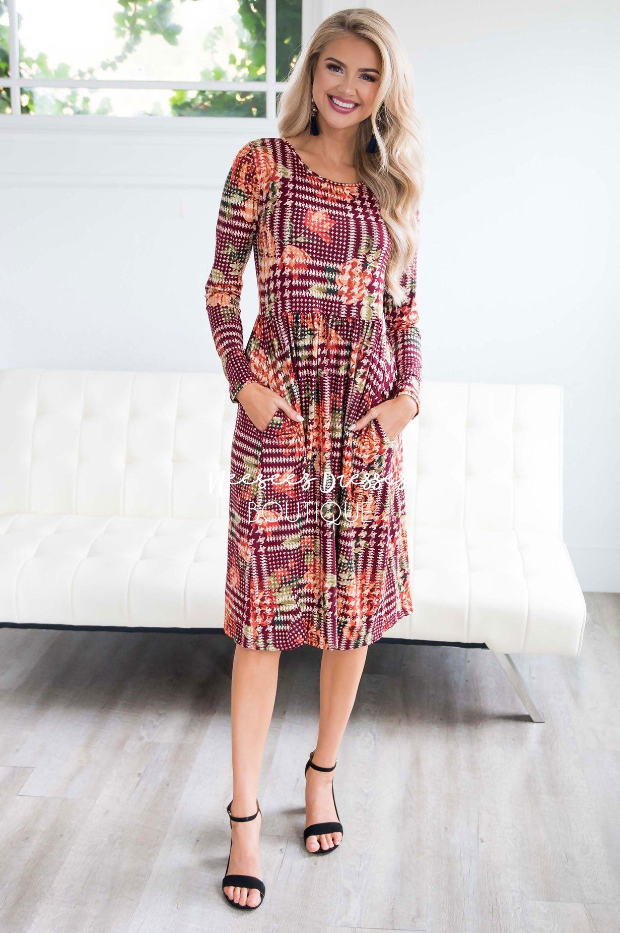 The Brendall Modest Dresses vendor-unknown