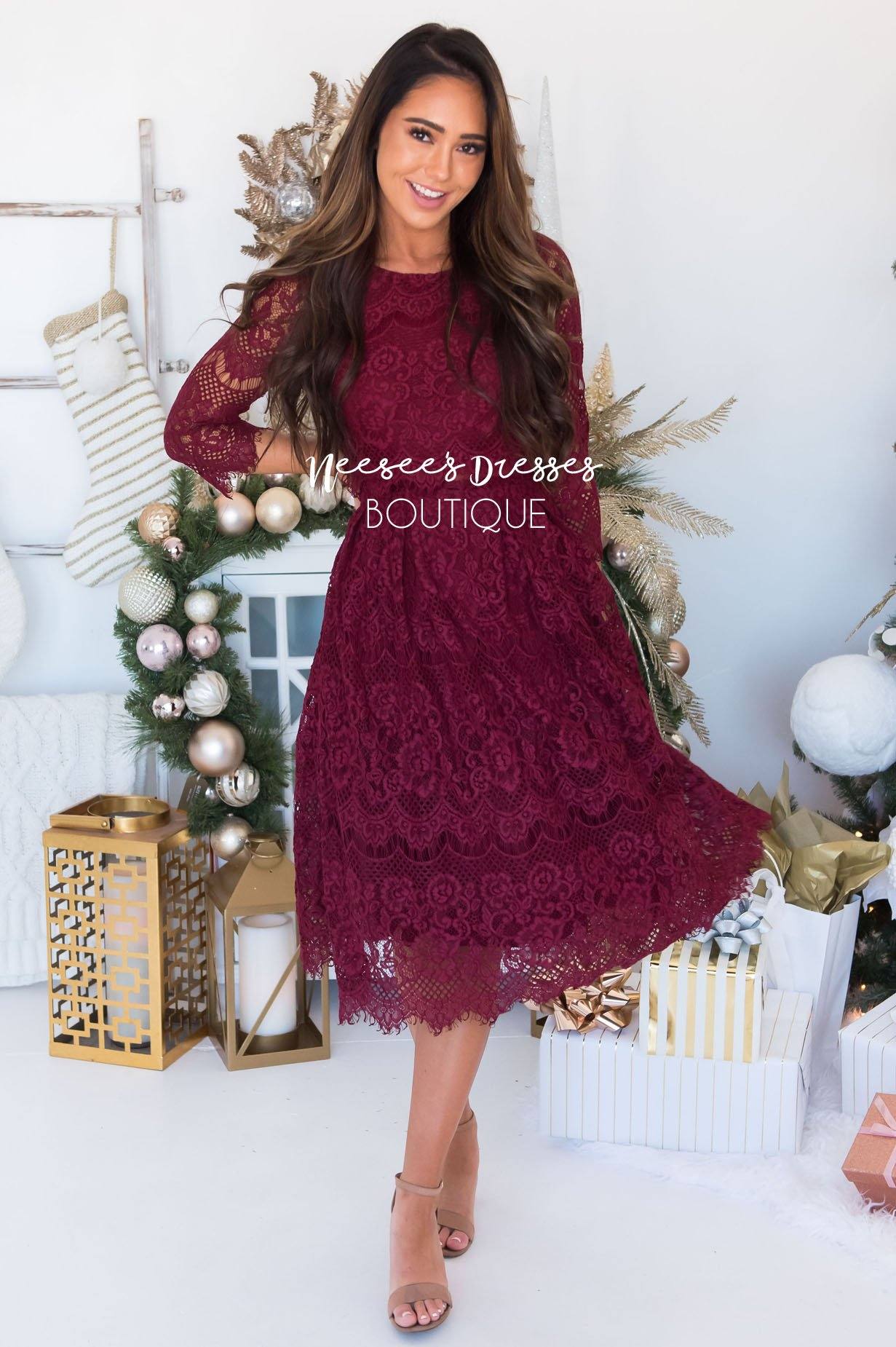 The Angelika Modest Dresses vendor-unknown