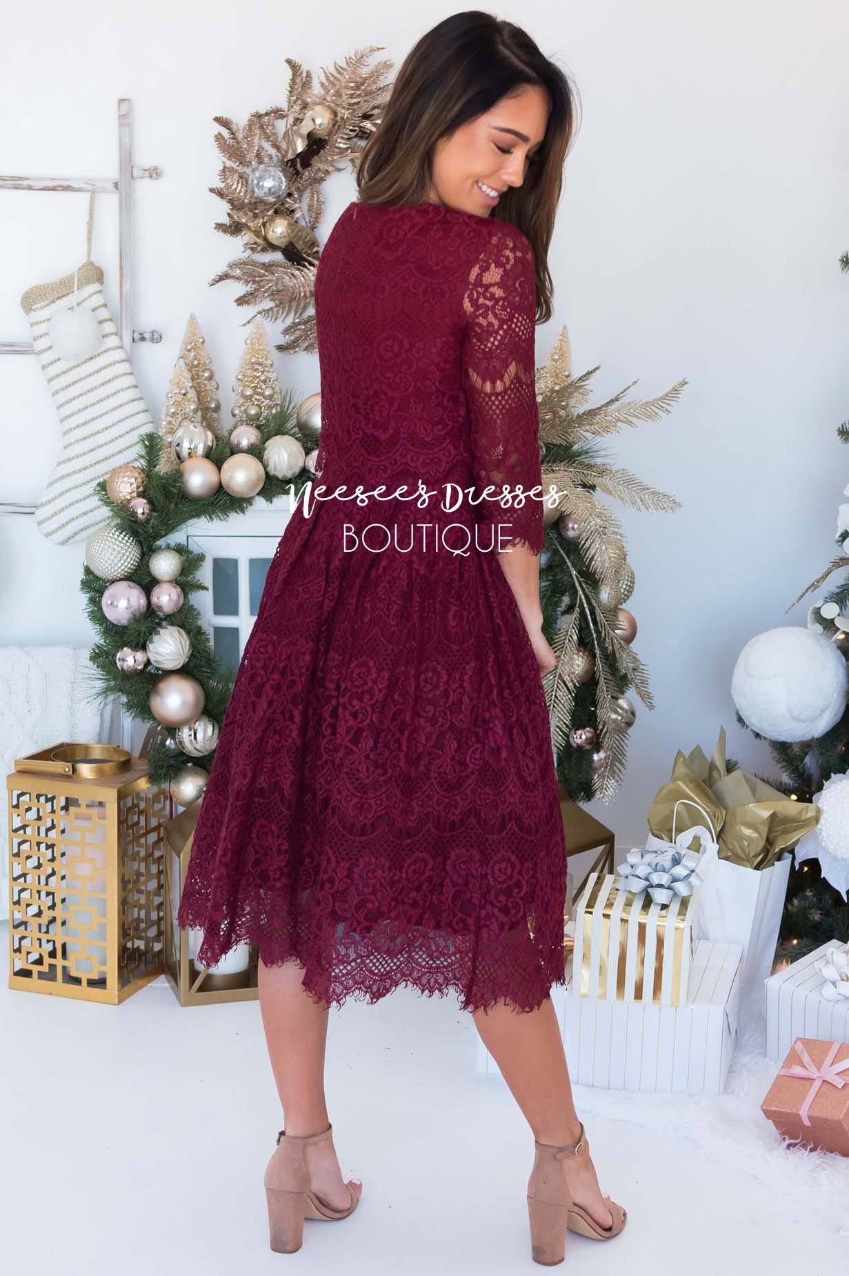 The Angelika Modest Dresses vendor-unknown