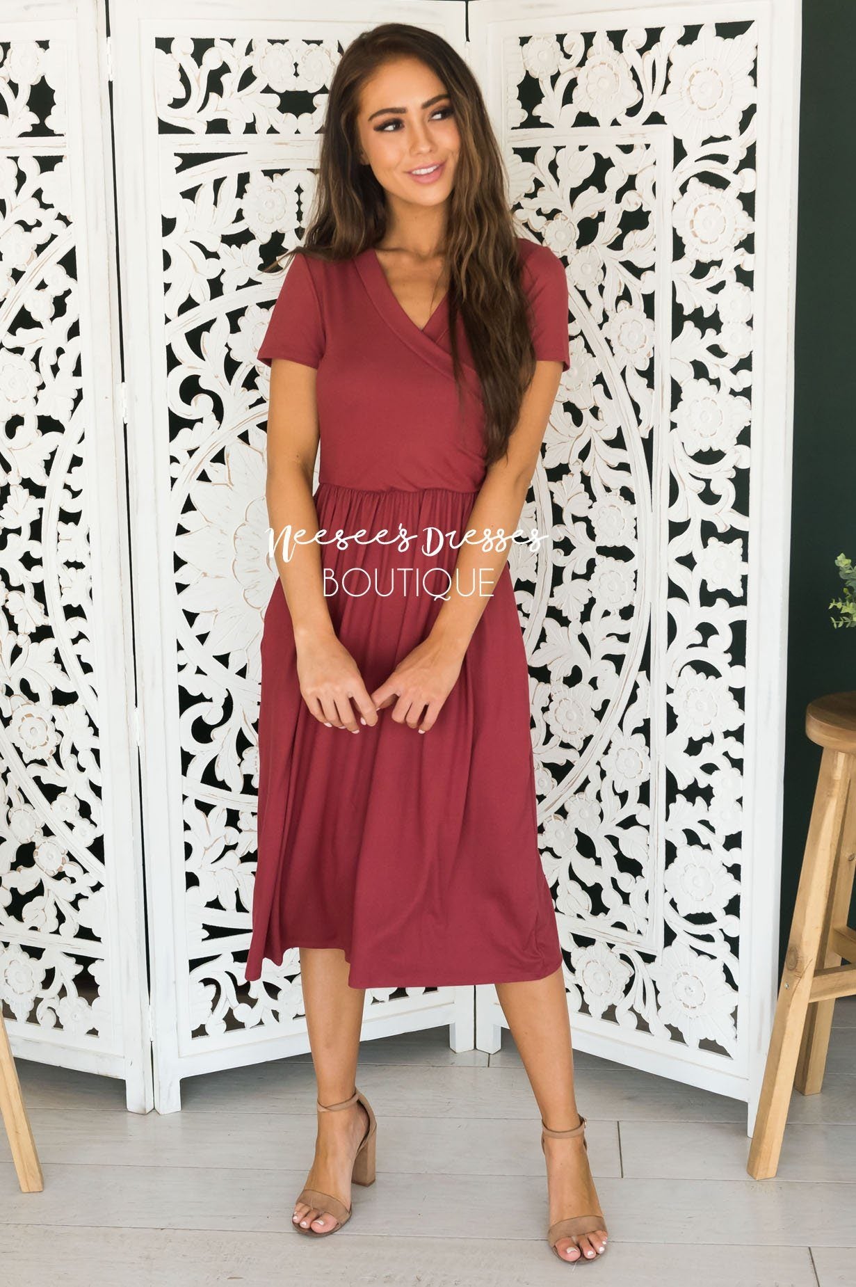 The Brandi Modest Dresses vendor-unknown