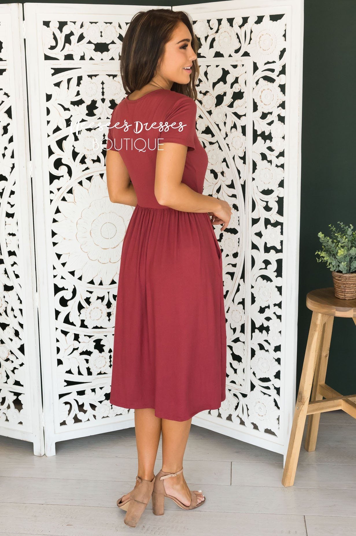 The Brandi Modest Dresses vendor-unknown